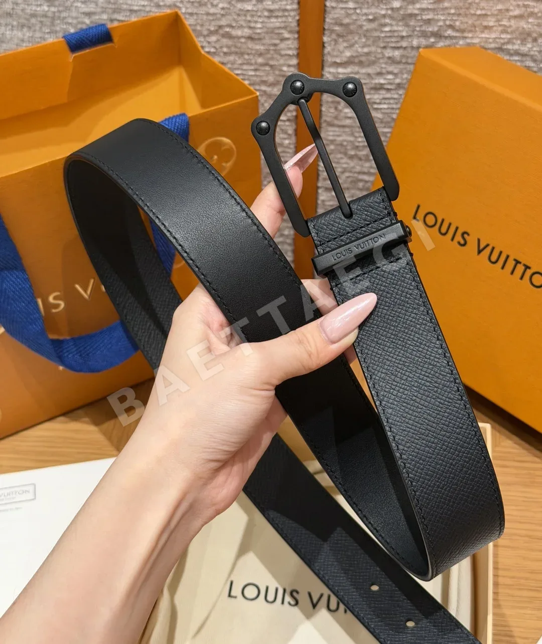 루이비통 프로그 35mm 리버시블 벨트 상세 이미지 4