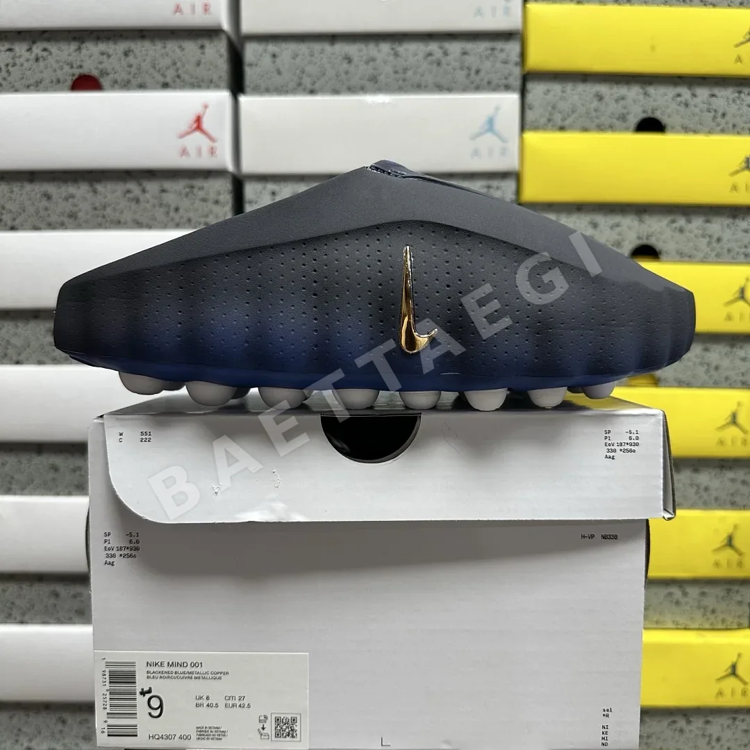 나이키 [S2/TOP] 마인드 001 슬라이드 HQ4307-400 201421 Nike Mind 001 Slide Blackened Blue