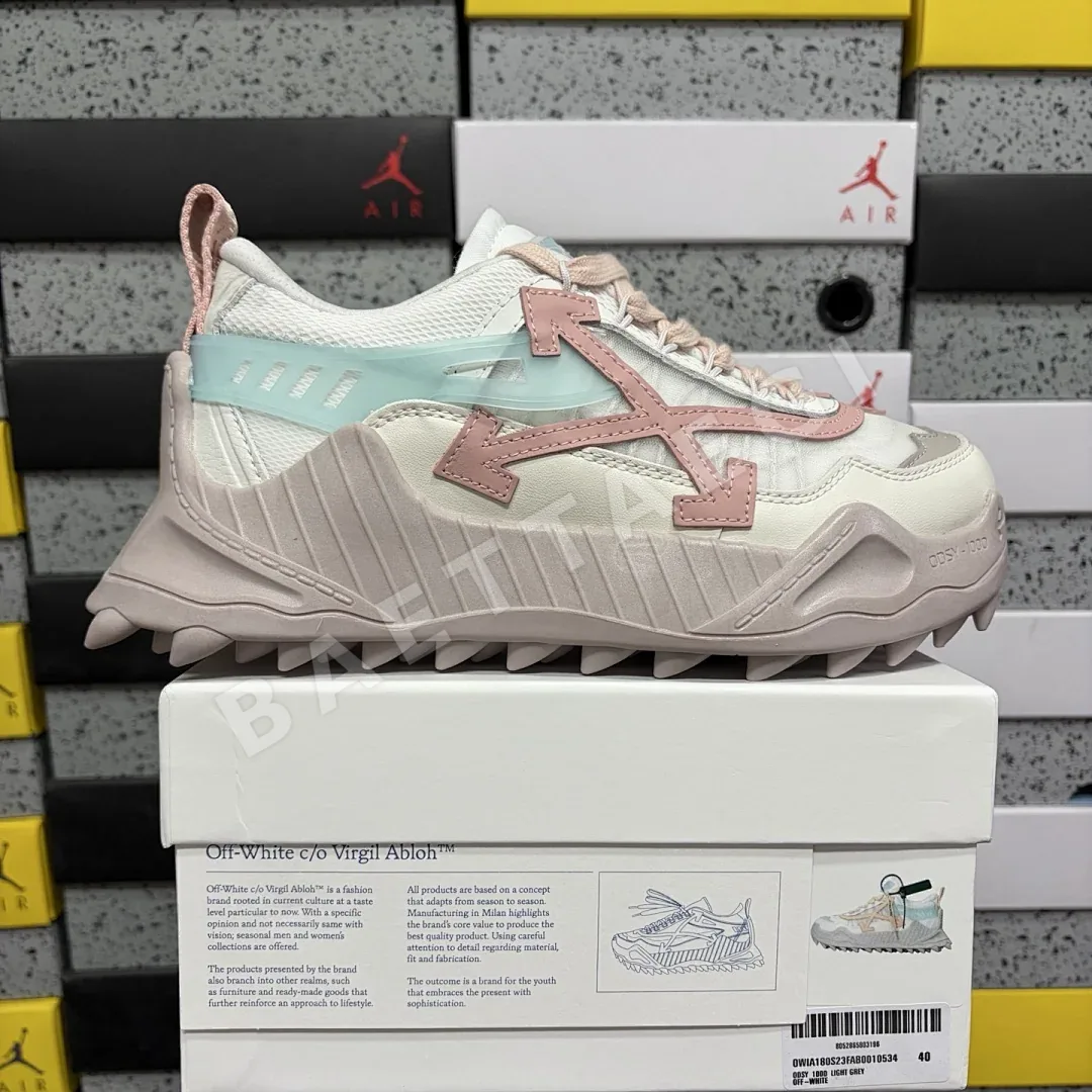 오프화이트 오디세이 1000 오디세이 그레이 핑크 202420 Off White Odsy-1000 Odsy