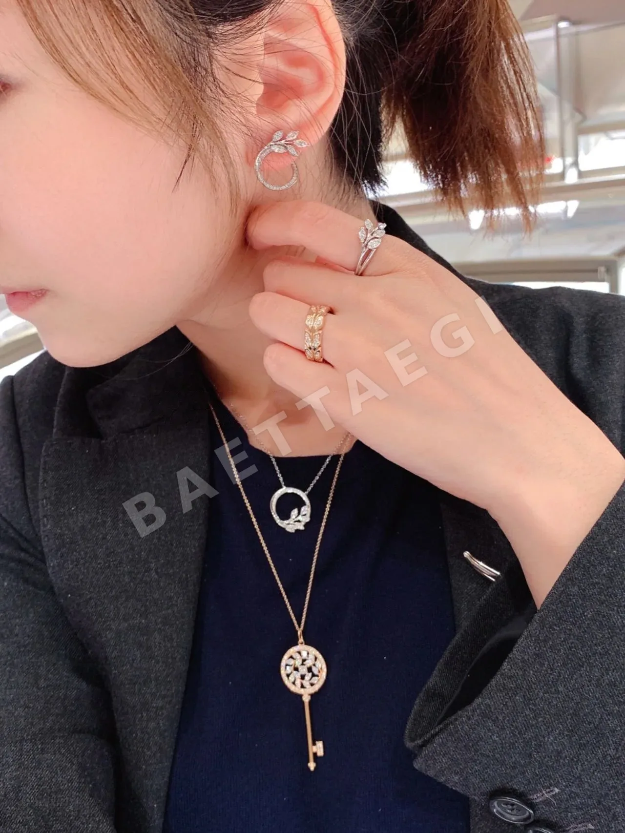 티파니 빅토리아 다이아몬드 라탄 목걸이 상세 이미지 8