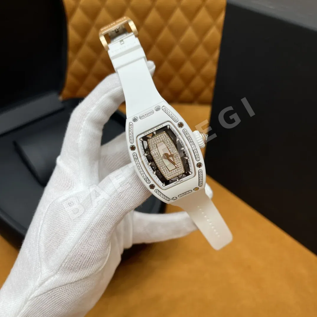 리차드밀 블랙 화이트 세라믹 남성 시계 레플리카 44915 Richard Mille 상세 이미지 3