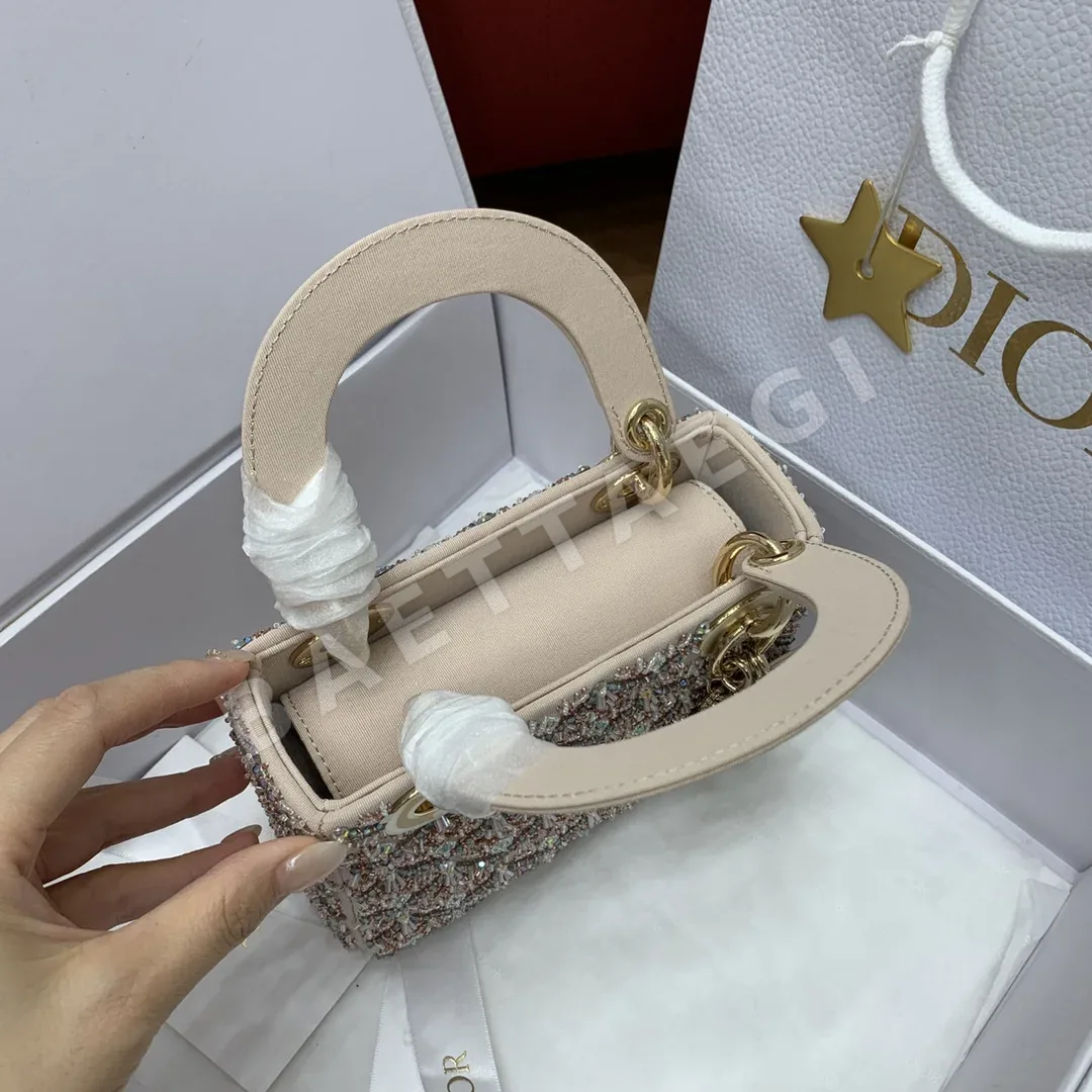 디올 레디 라인스트ー 새틴 미니 숄더백 상세 이미지 7