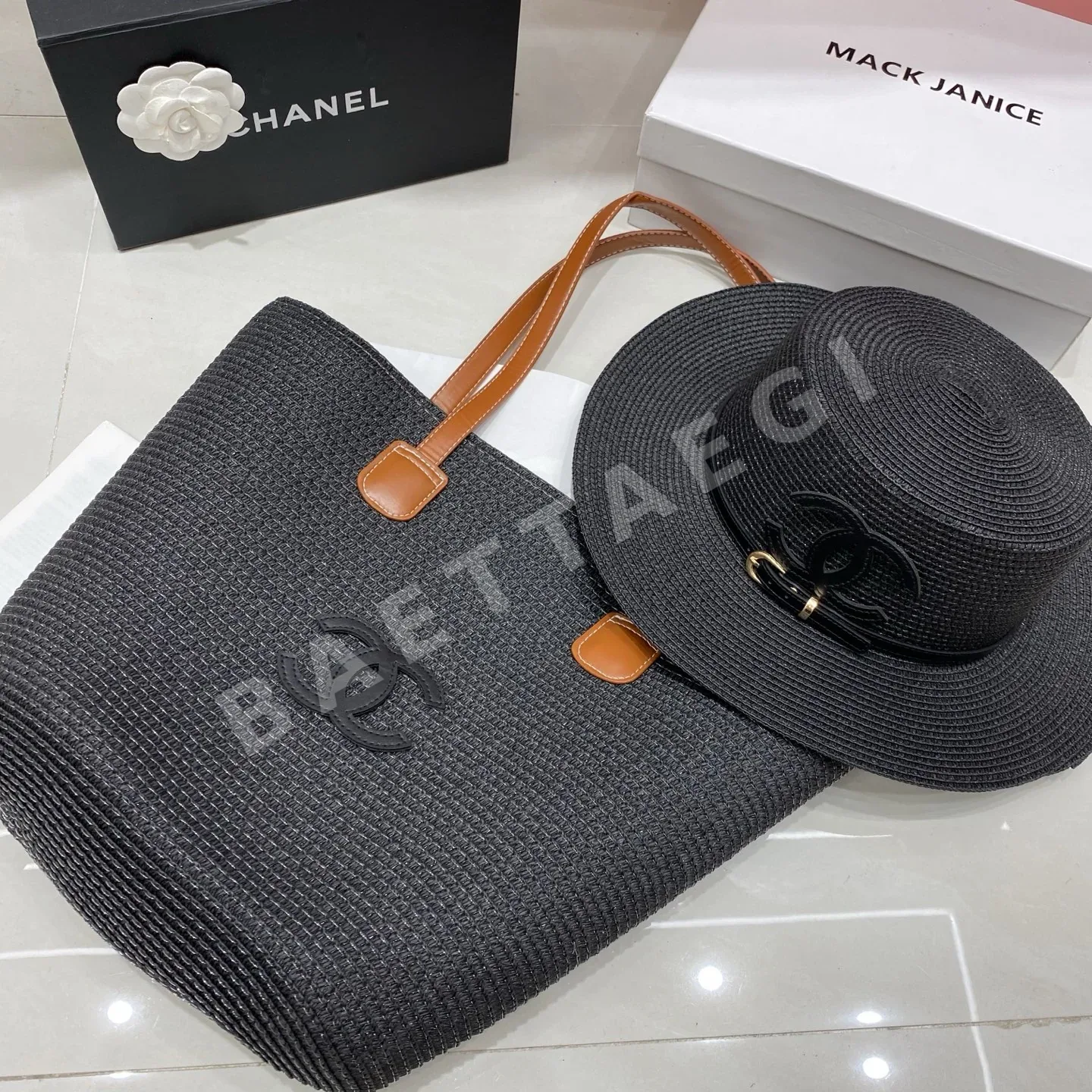 샤넬 플랫햇 모자 상세 이미지 4