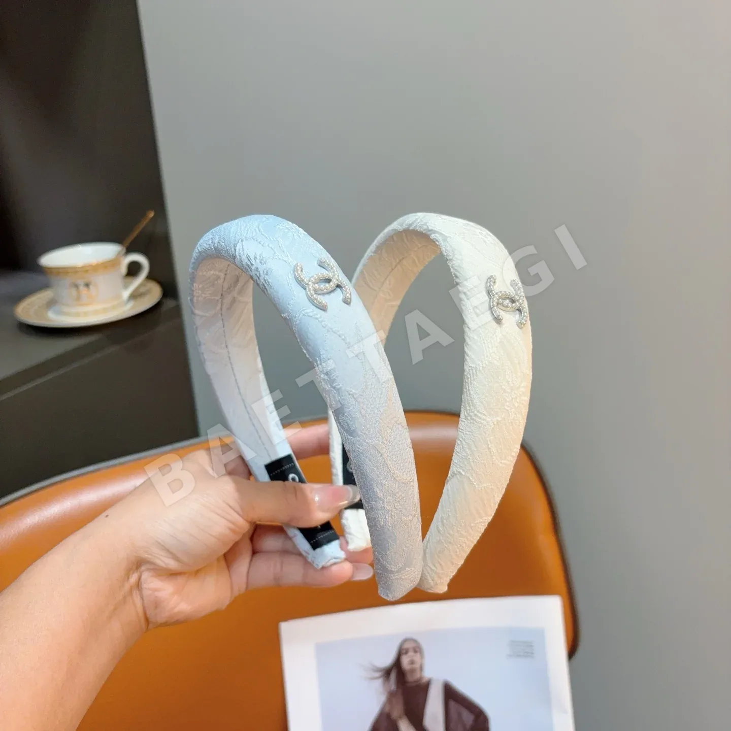 샤넬 스펀지 헤드밴드 182664