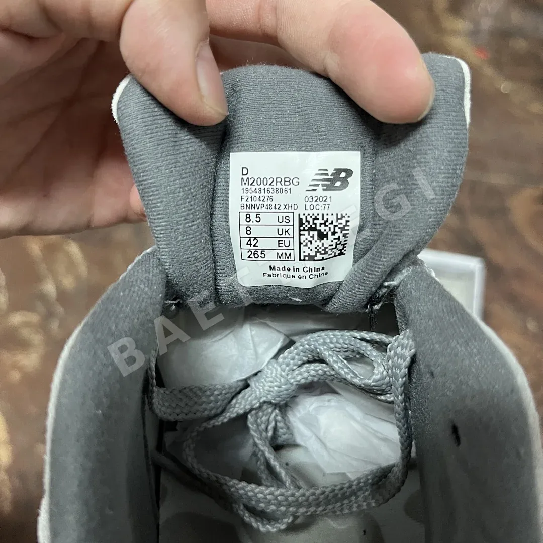 뉴발란스 [TOP] 2002R BAPE M2002RBG 202030 New Balance 2002R BAPE Grey 상세 이미지 3