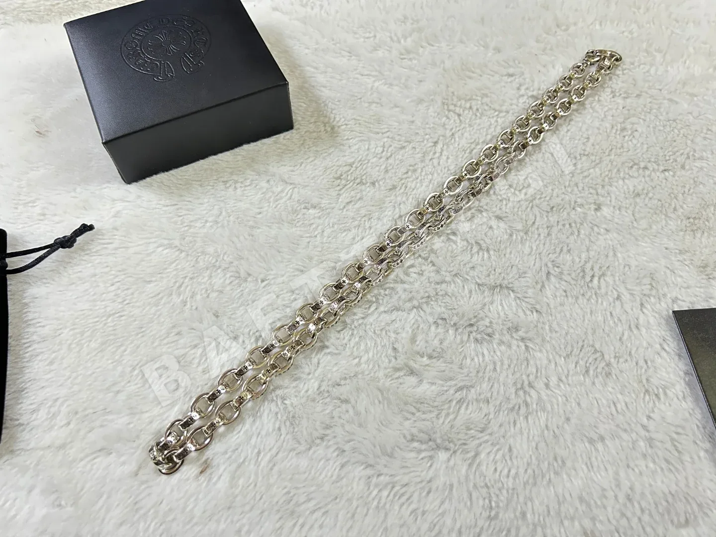 크롬하츠 오벌 레터 목걸이 62453
