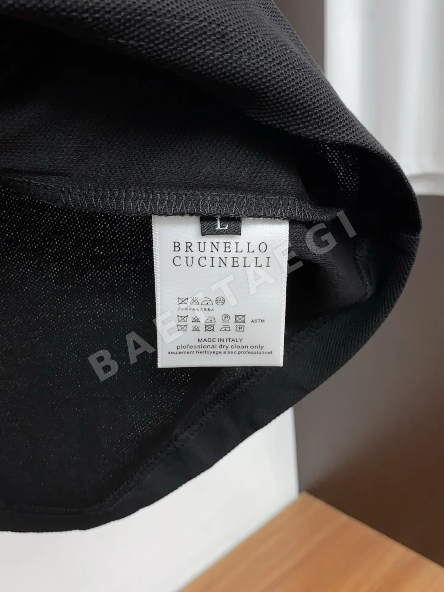 브루넬로쿠치넬리 남성 폴로 반팔 티셔츠 상세 이미지 6