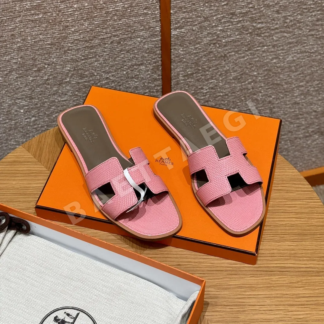 에르메스 오란 도마뱀가죽 샌들 상세 이미지 8