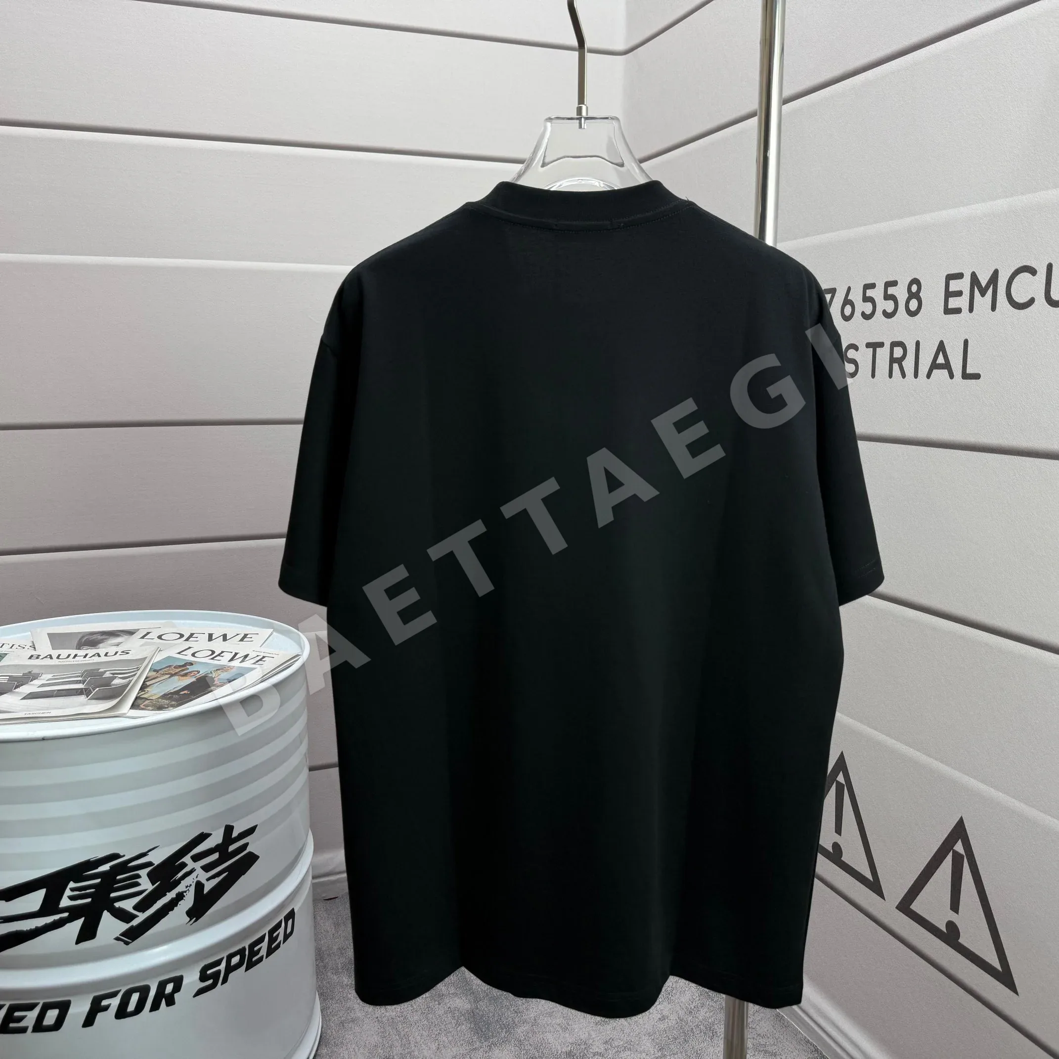 디올 3D 발포 더블 얀 코튼 반팔 티셔츠 상세 이미지 2