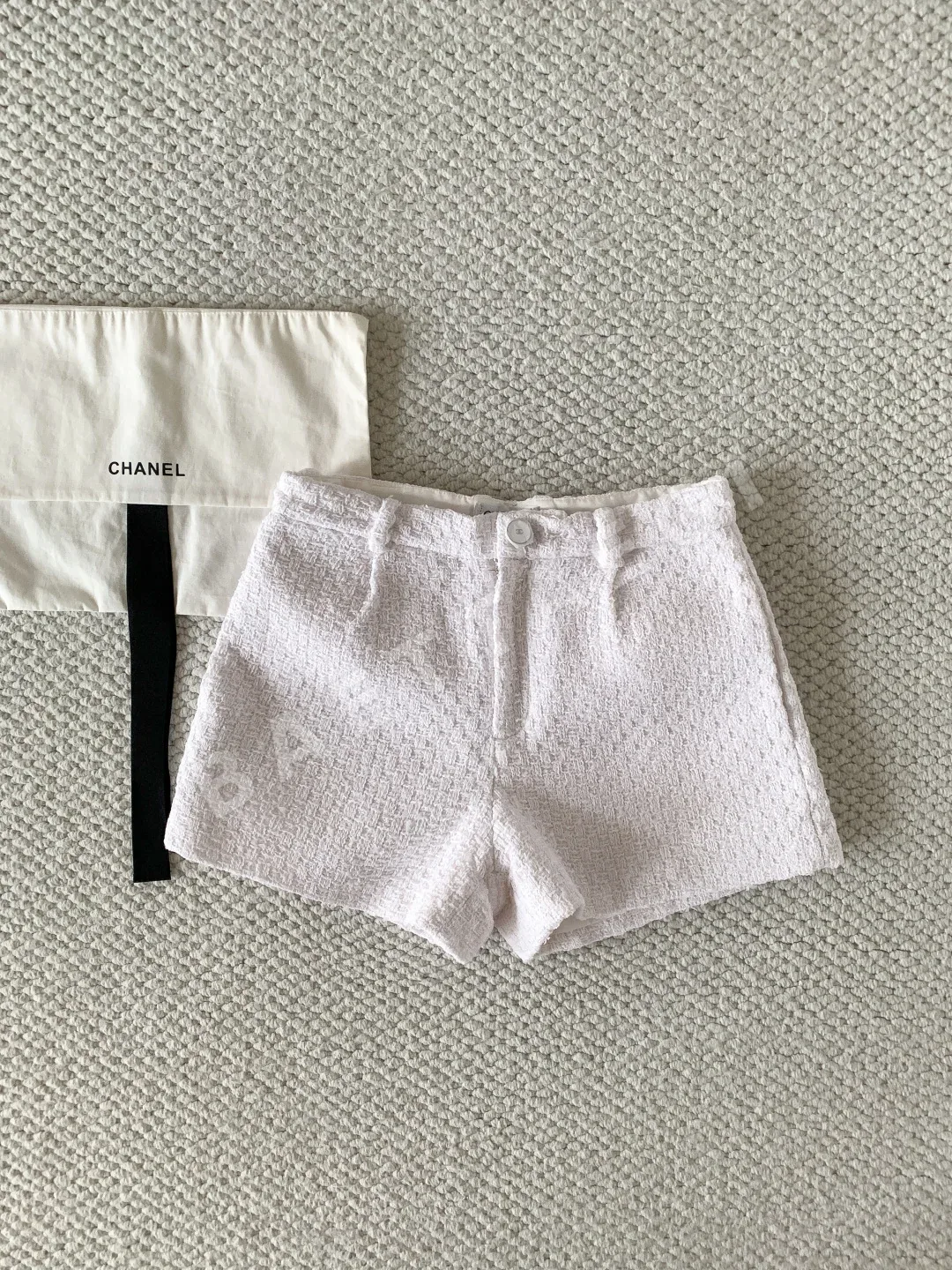 샤넬 트위드 여성 반바지 상세 이미지 2