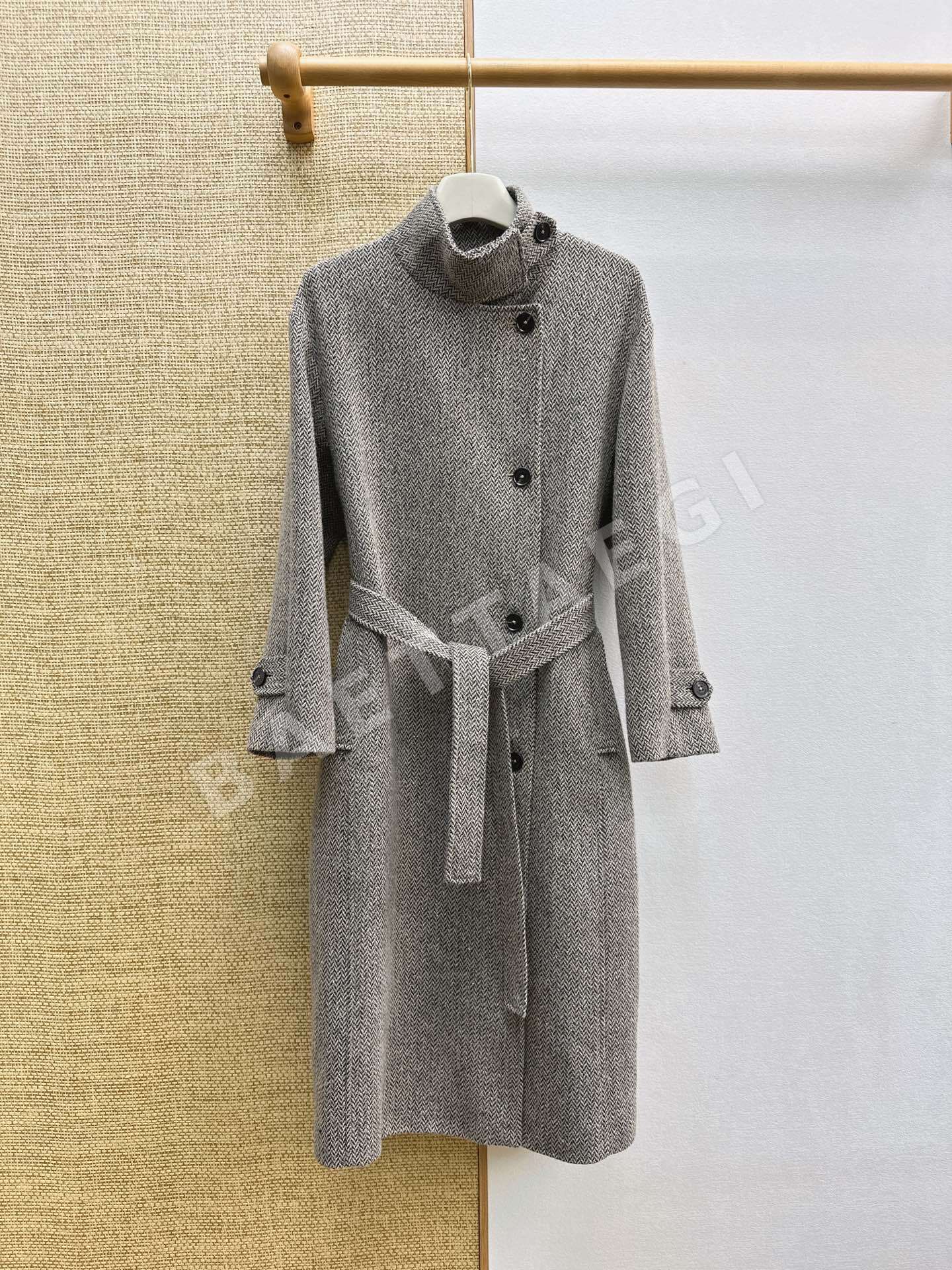 브루넬로쿠치넬리 울 헤링본 롱 자켓 상세 이미지 1