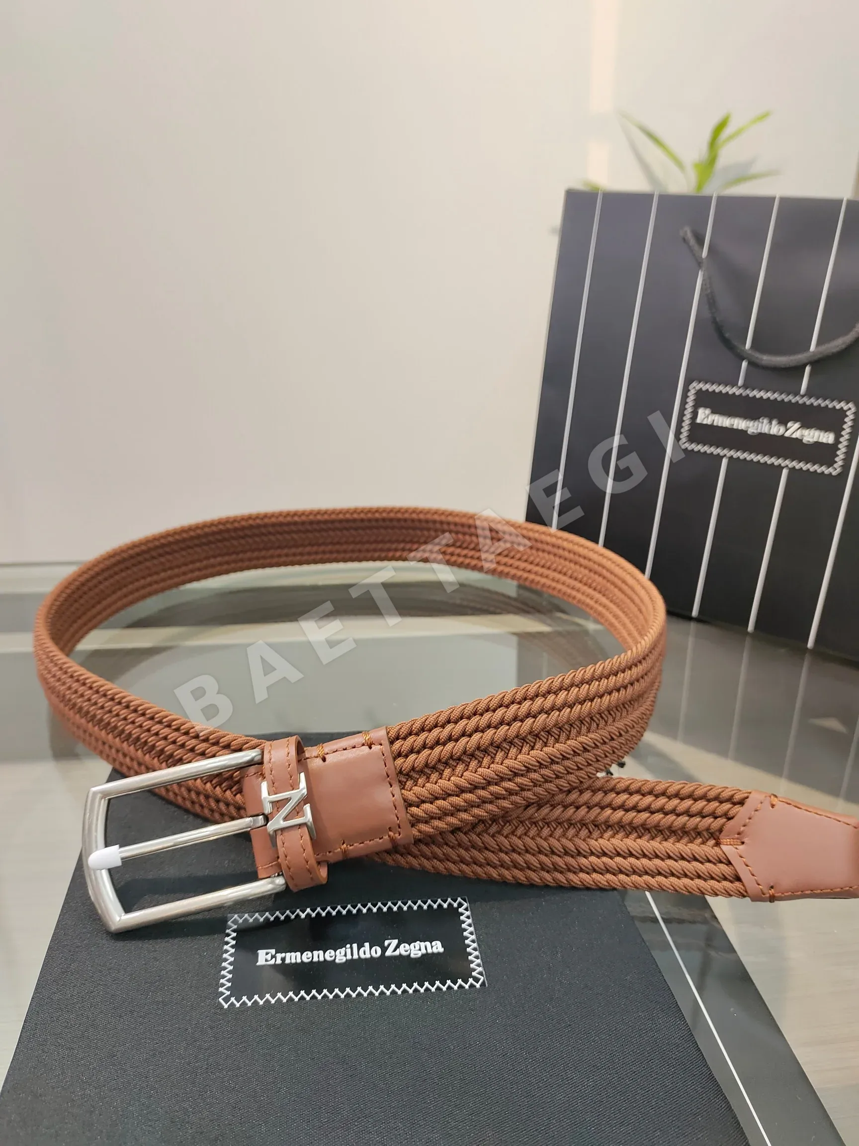 제냐 벨트 59257 Zegna Belt 상세 이미지 2