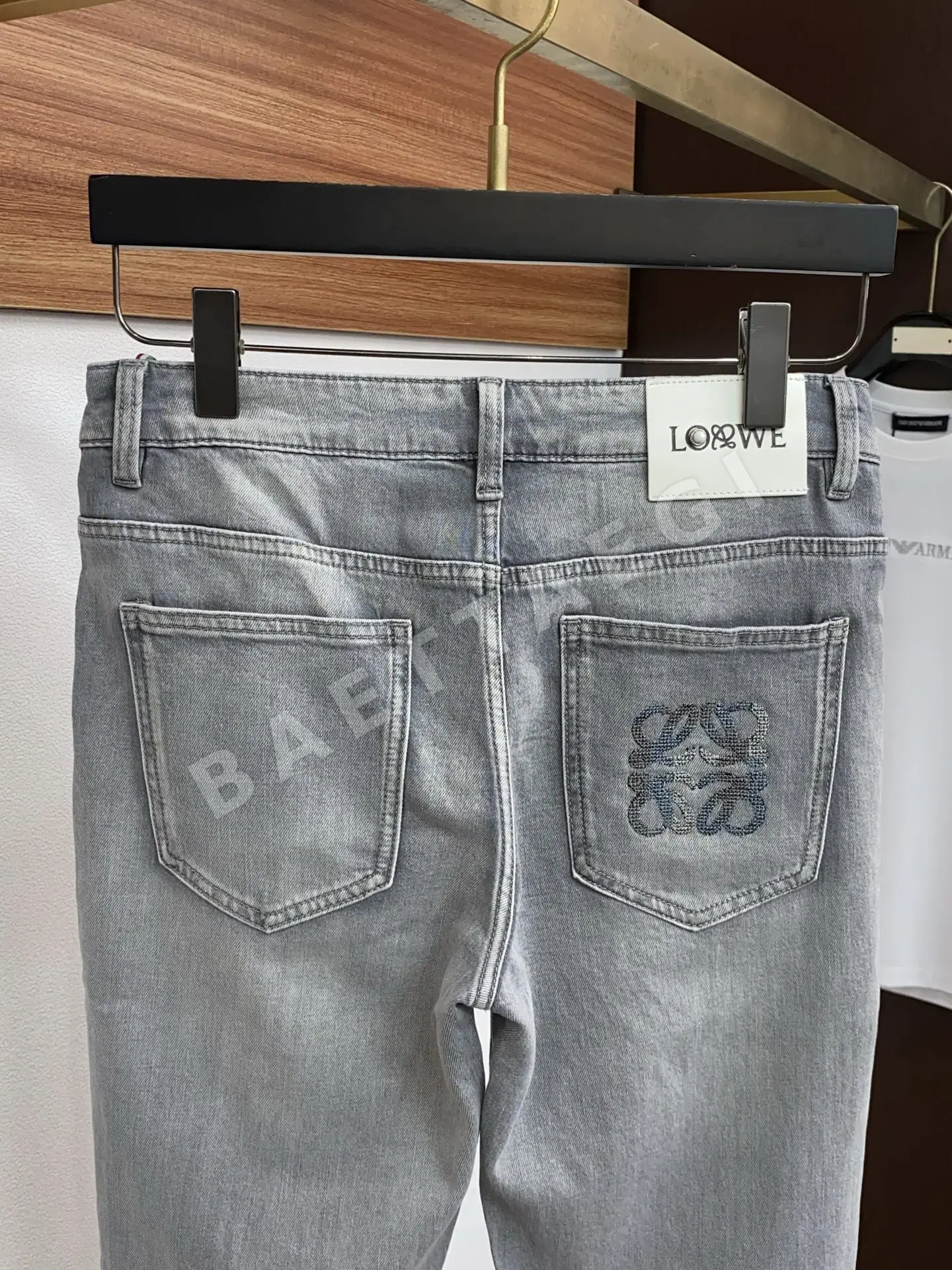 로에베 데님 남성 바지 상세 이미지 9