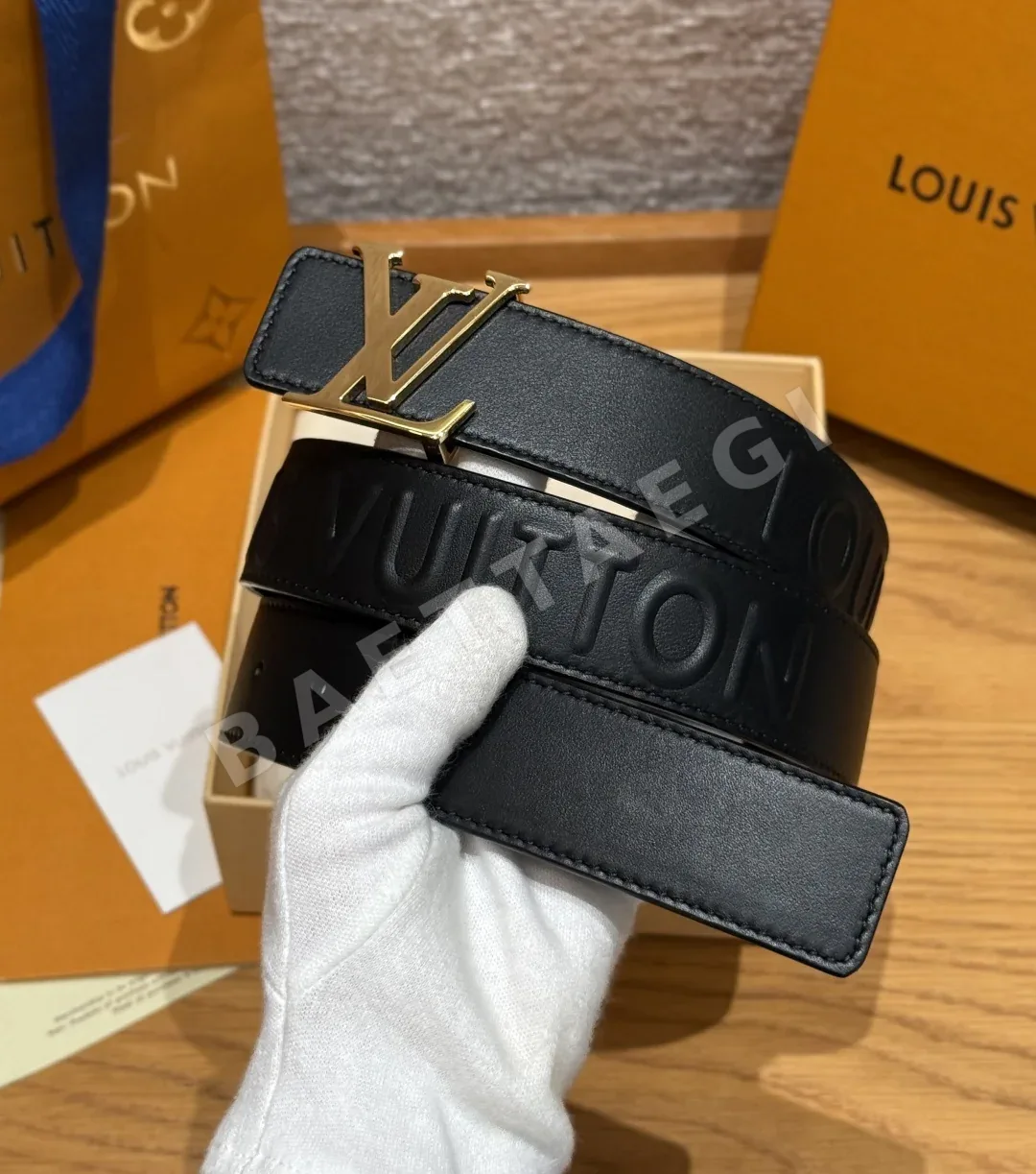 루이비통 LV커넥트 40mm 리버시블 카프스킨 벨트 상세 이미지 2