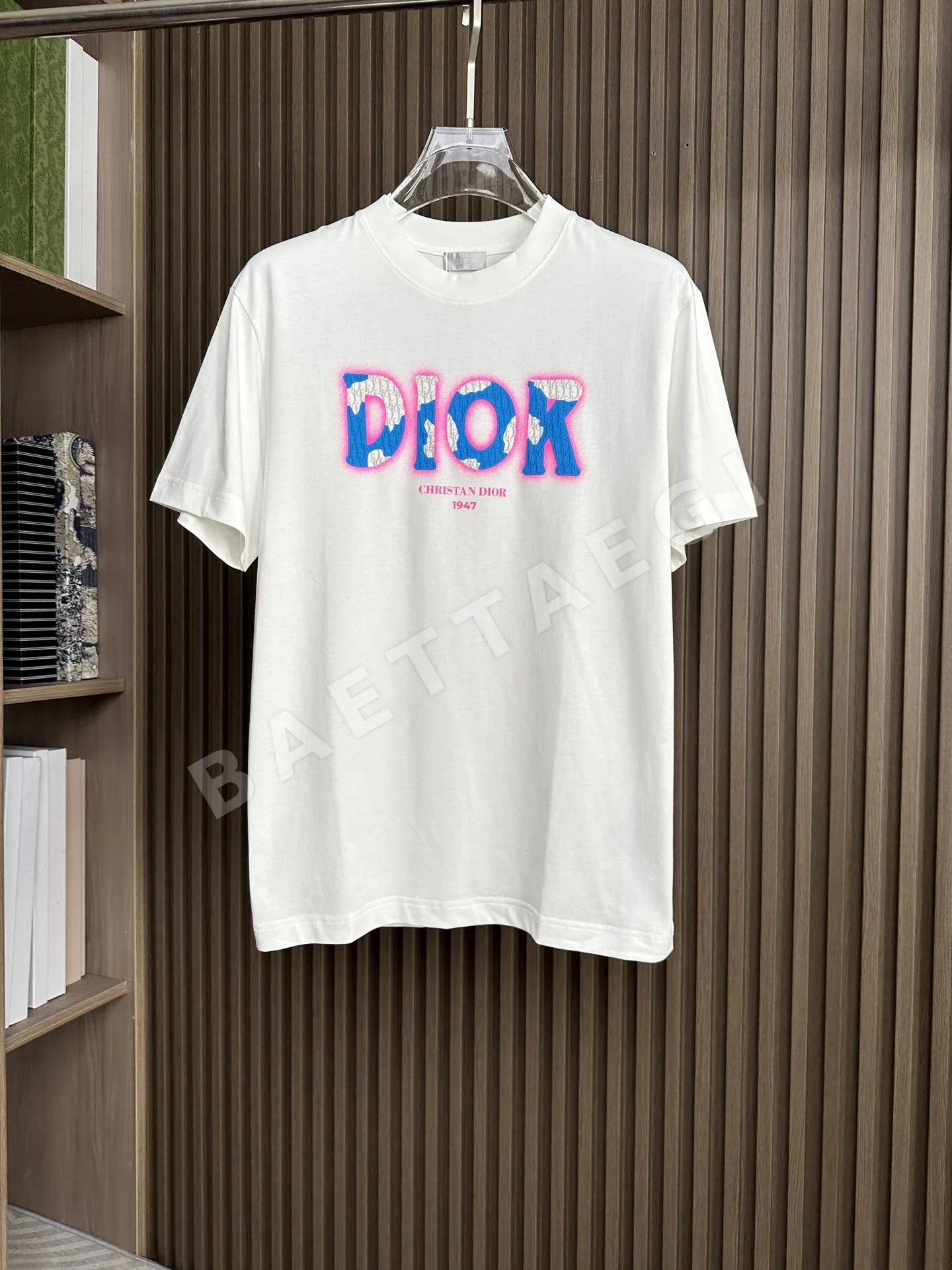 디올 남성 크루넥 반팔 티셔츠 47349