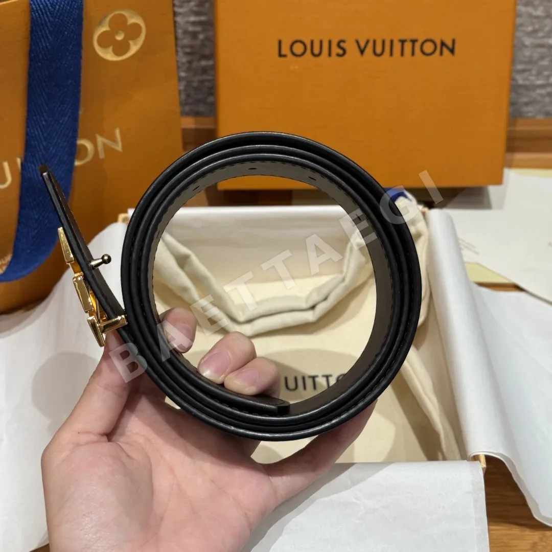 루이비통 모노그램 에클립스 리버시블 벨트 상세 이미지 4