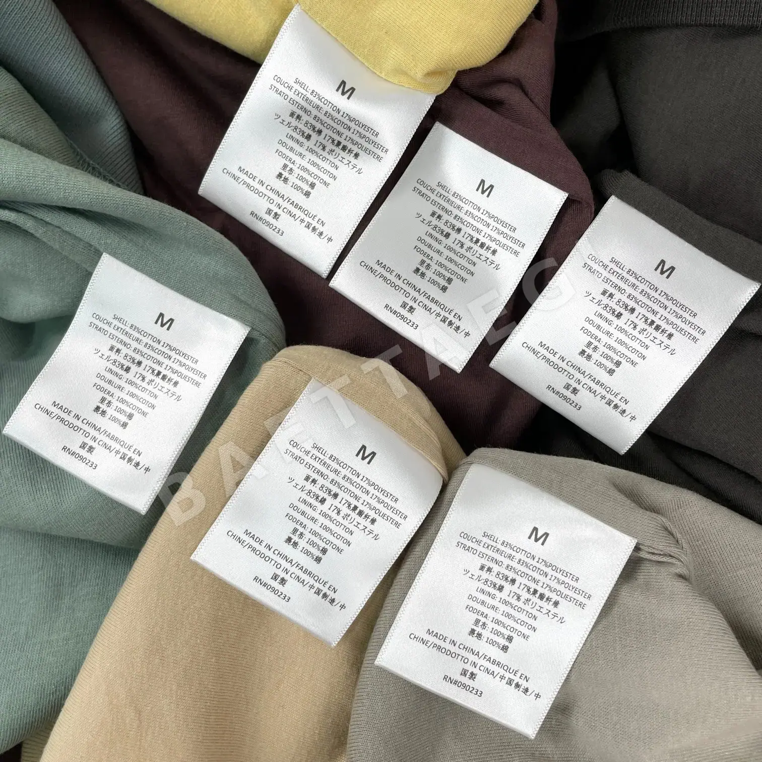 피어오브갓 와플 더블 브레스티드 로고 후드 상세 이미지 8