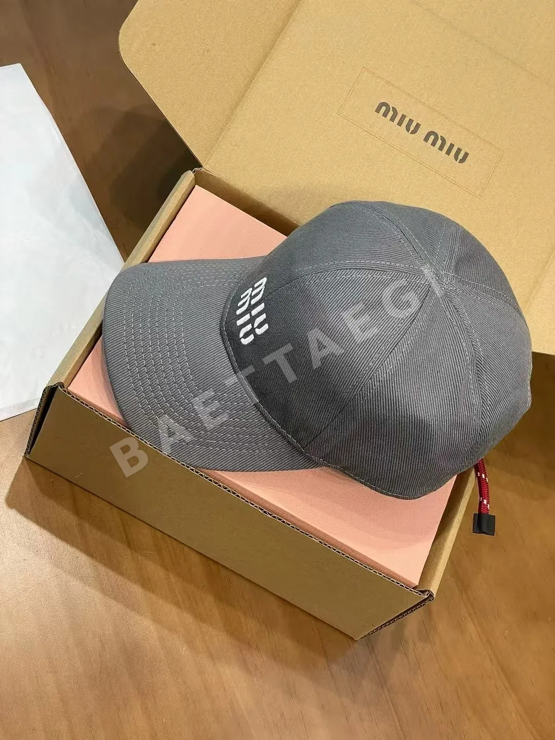 미우미우 모자 80934 Miu Miu Cap 상세 이미지 4