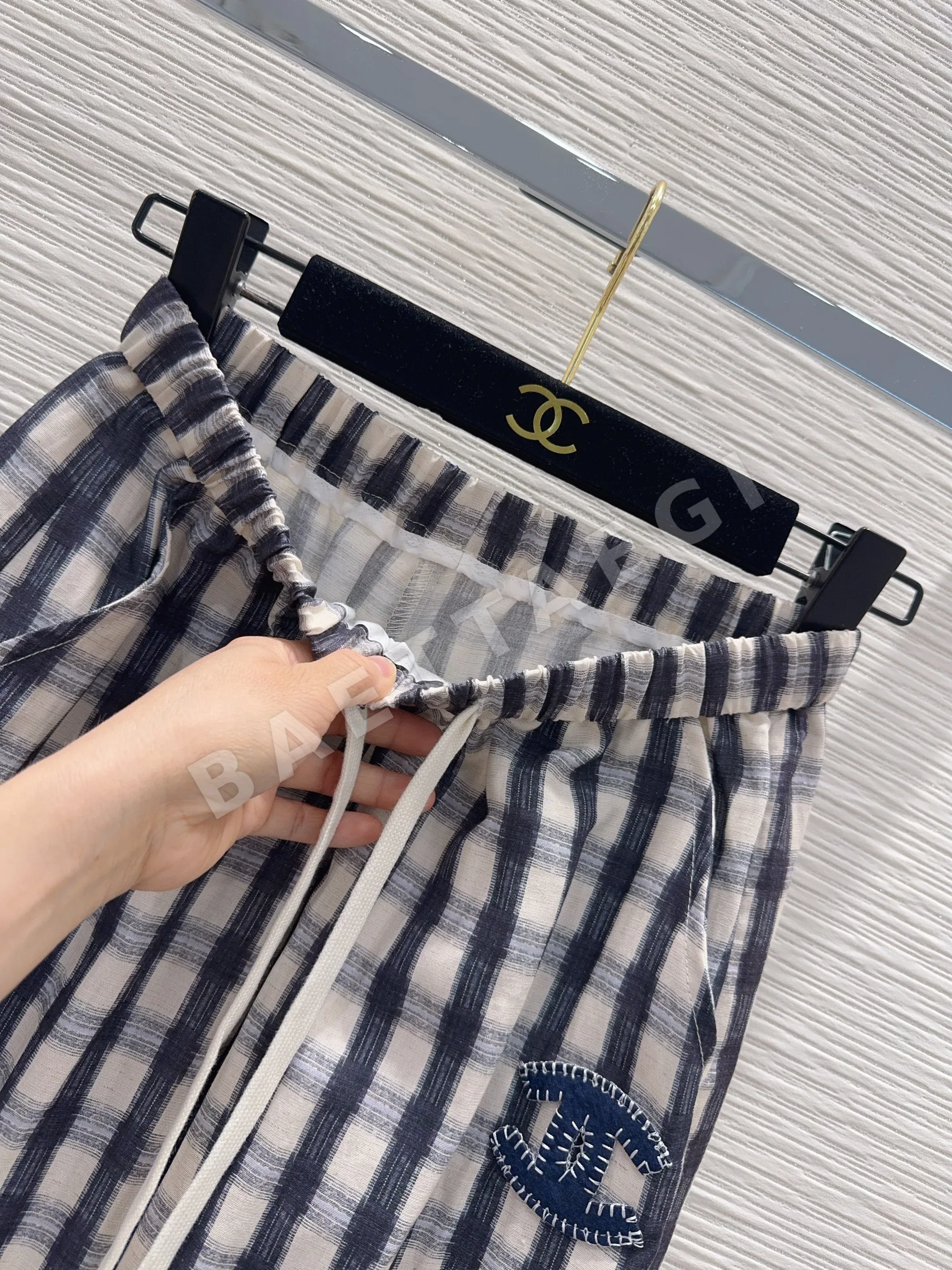 샤넬 여성 린넨 바지 상세 이미지 17