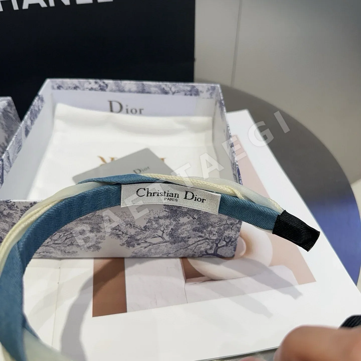 디올 CD 헤어밴드 상세 이미지 6