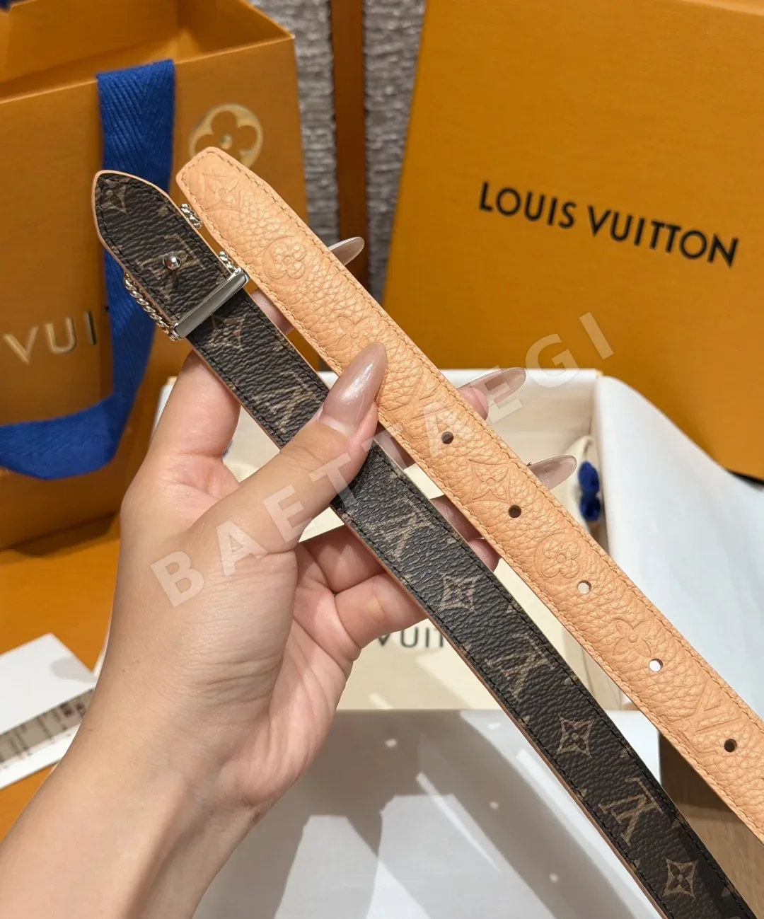 루이비통 코르델리아 20mm 리버시블 벨트 상세 이미지 9