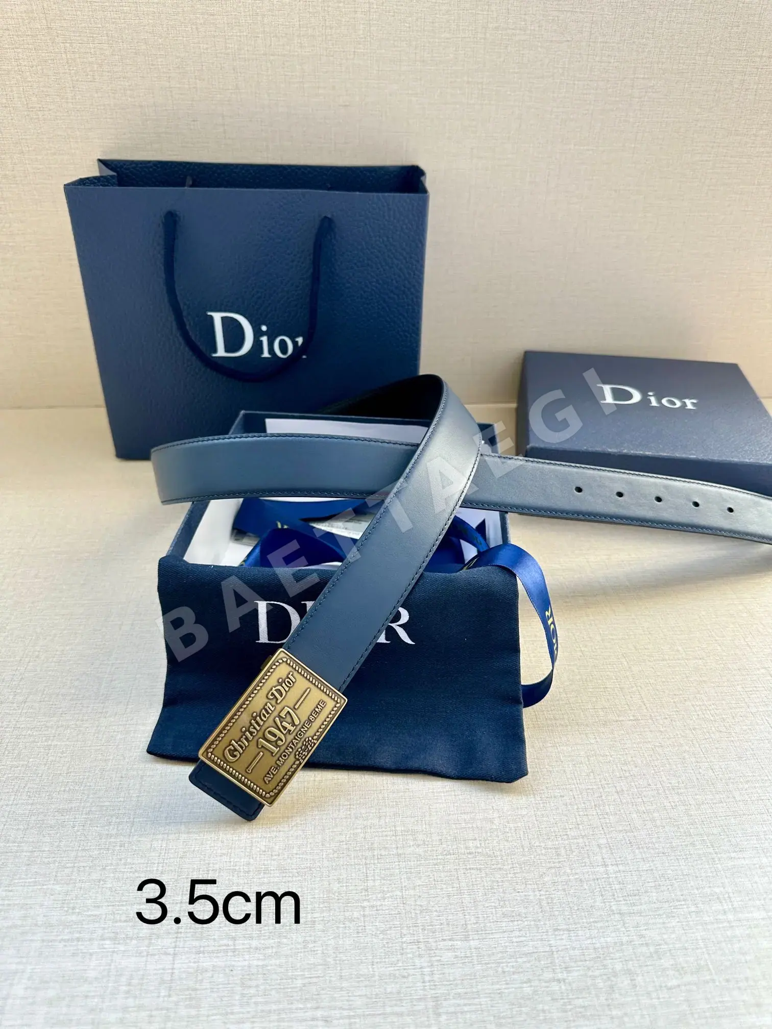 디올 CD 아이콘 버클 벨트 상세 이미지 4
