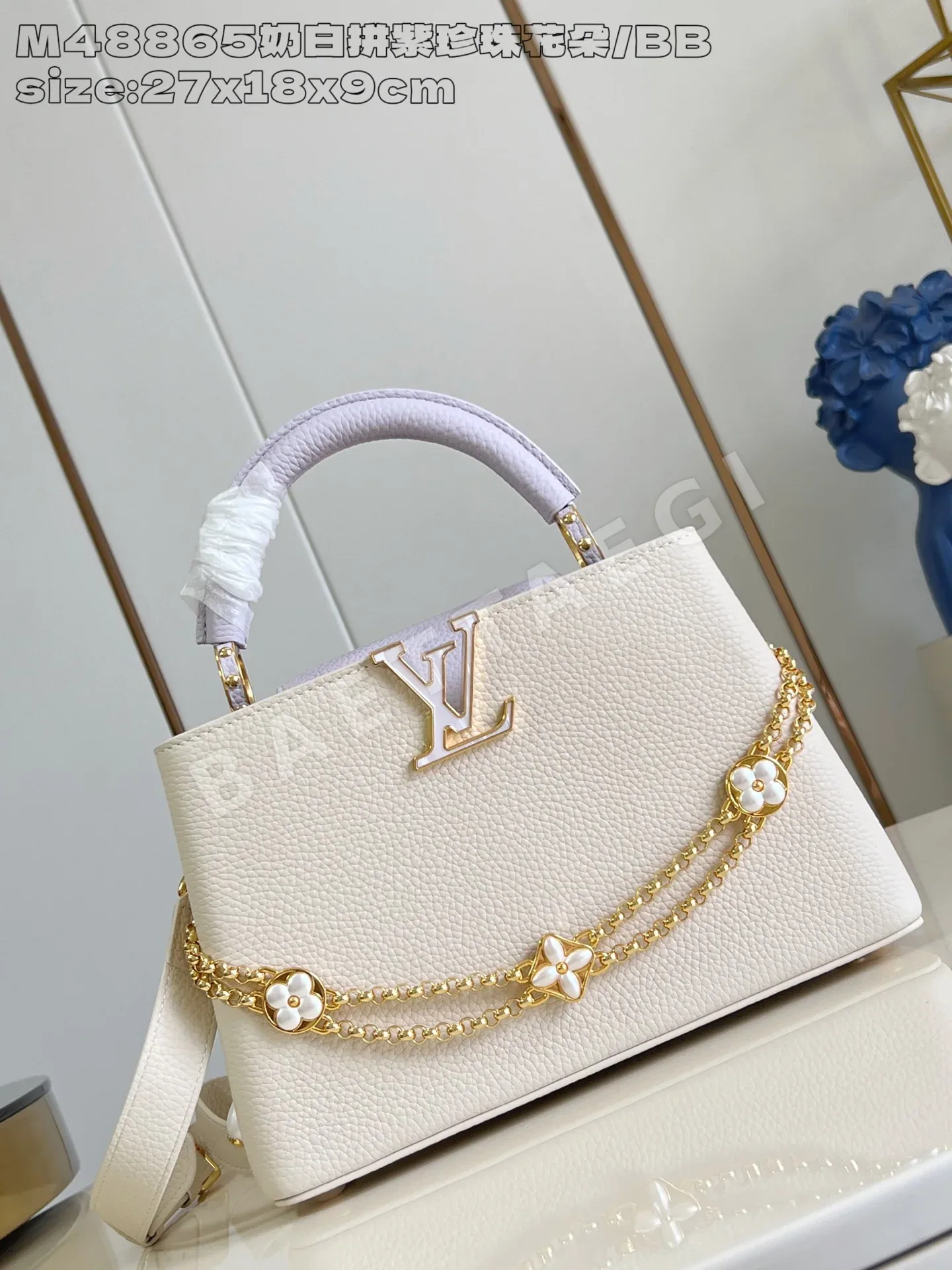 루이비통 카푸신 BB 스몰 핸드백 M48865 31435