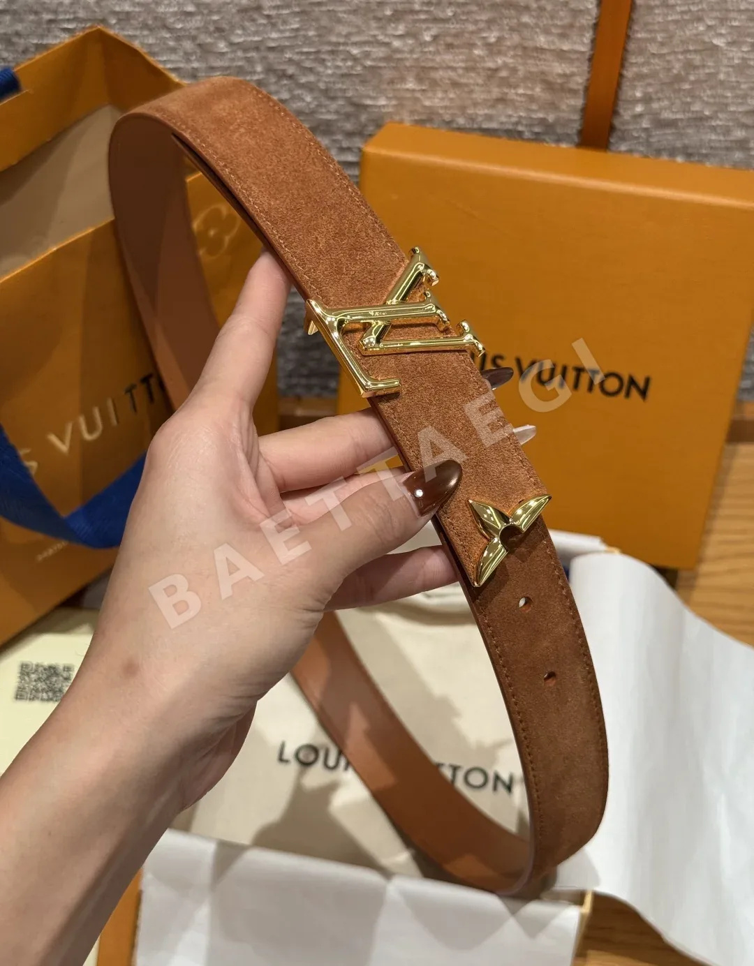 루이비통 모노그램 버클 리버시블 벨트 상세 이미지 3