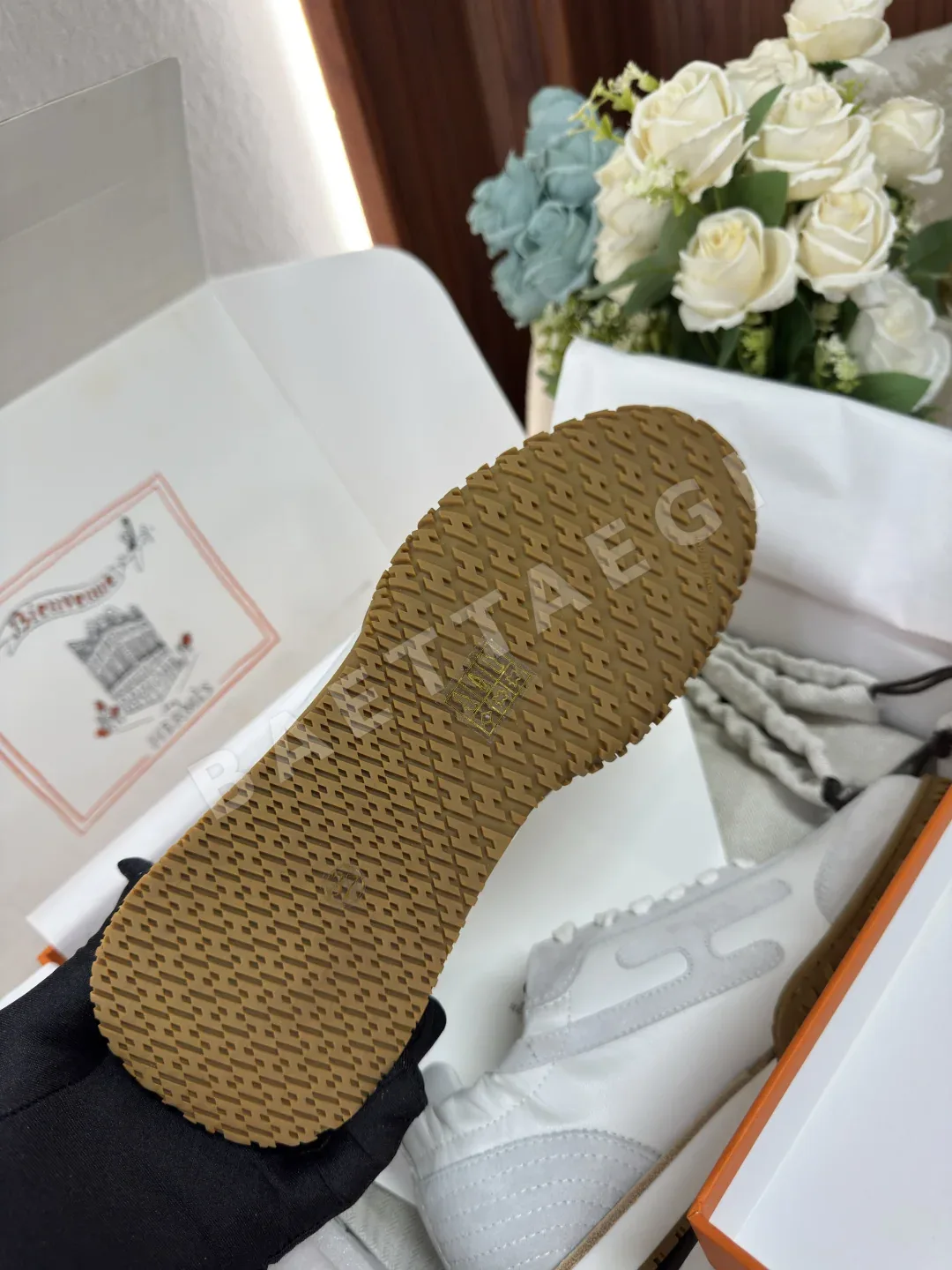 에르메스 제트 포레스트 검프 스니커즈 상세 이미지 9