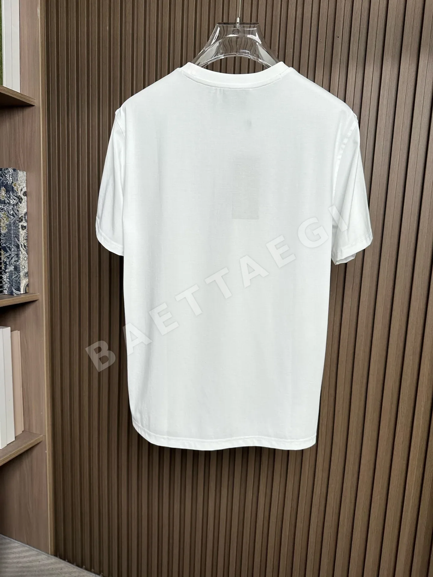 구찌 페루산 피마 코튼 남성 크루넥 반팔 티셔츠 상세 이미지 2