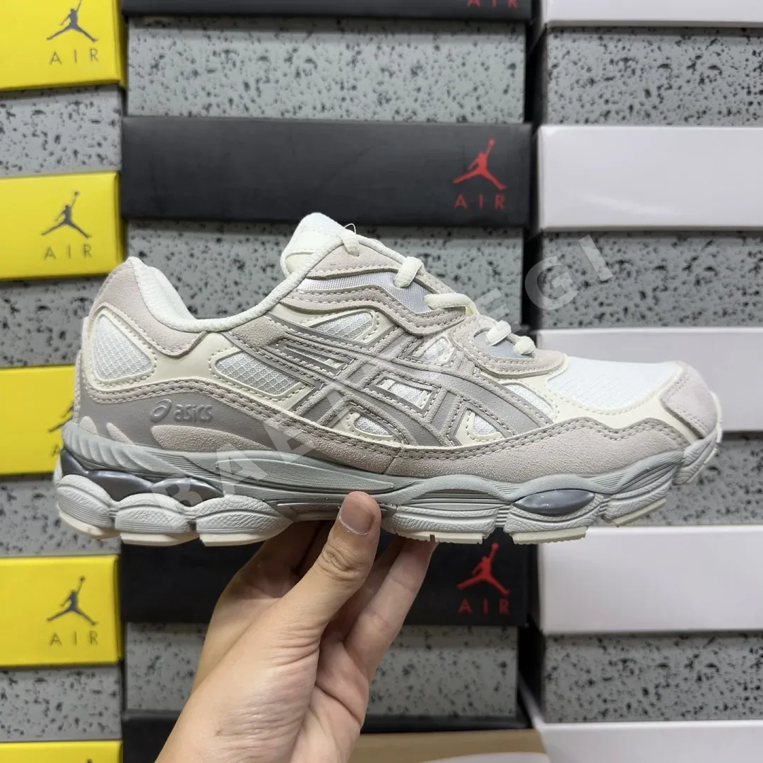 아식스 [WZ] 젤 NYC 1203A739-100 200465 Asics Gel-NYC Cream Grey 상세 이미지 3