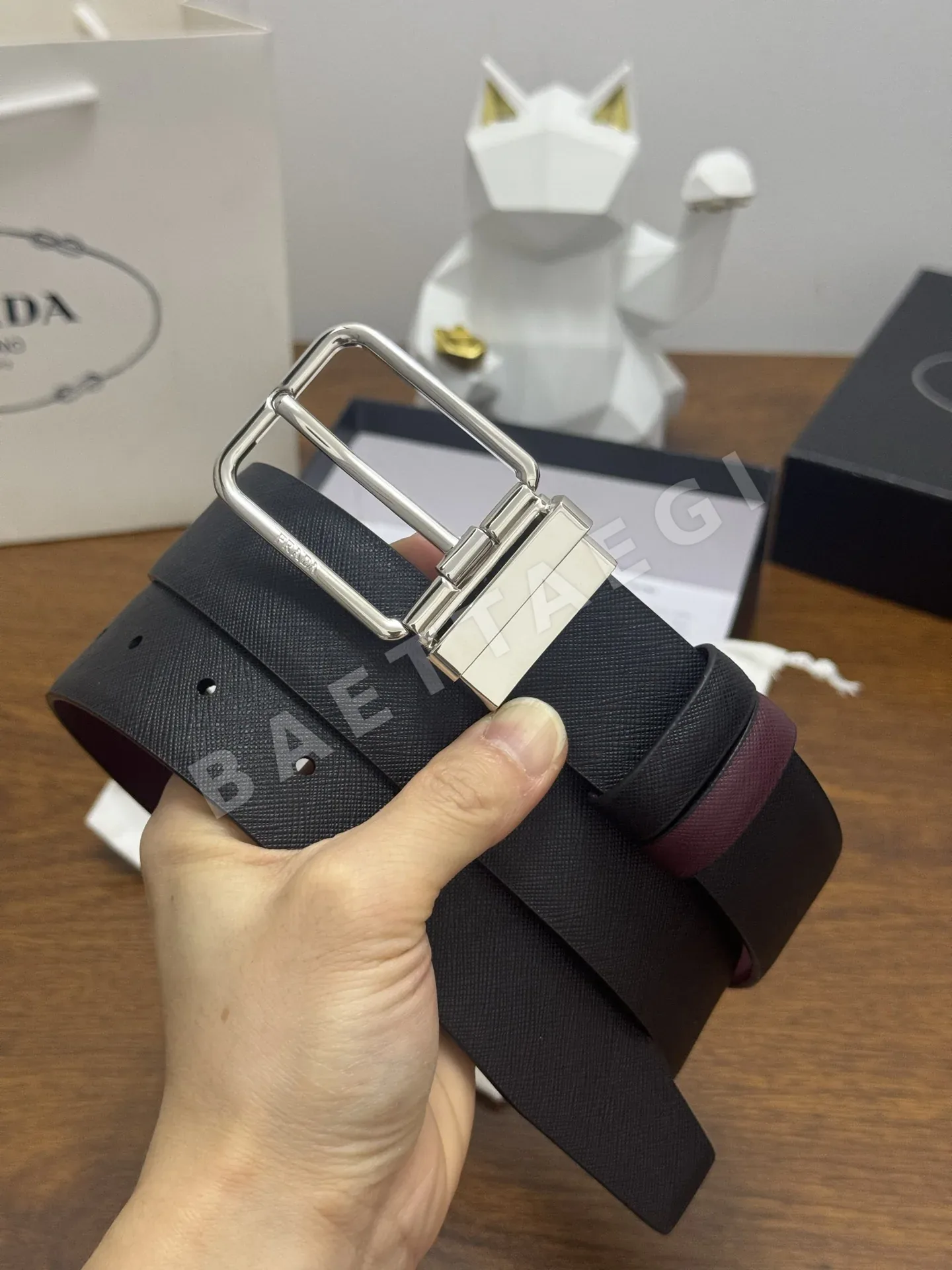 프라다 벨트 60201 Prada Belt 상세 이미지 5