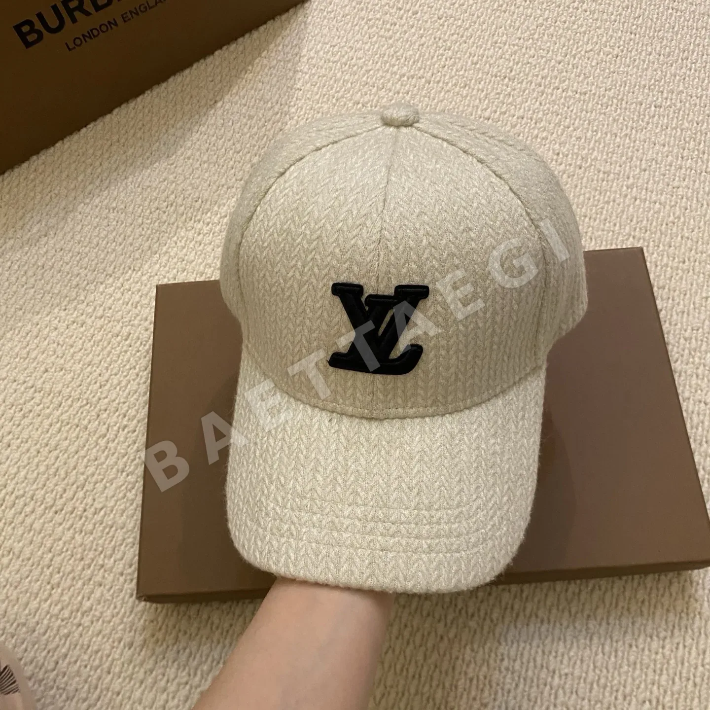루이비통 캐시미어 베이스볼 캡 상세 이미지 6