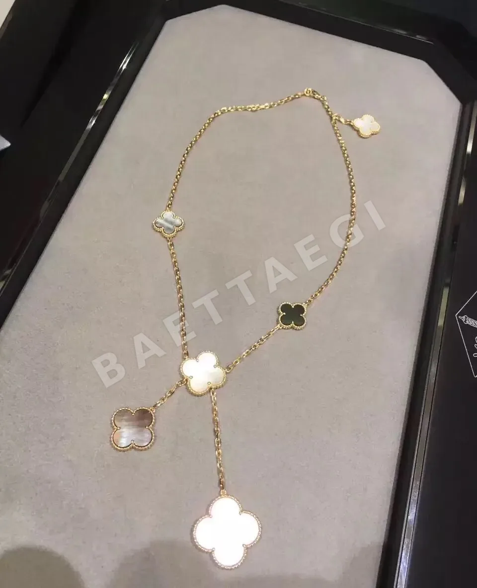 반클리프앤아펠 식스 플라워 목걸이 63957
