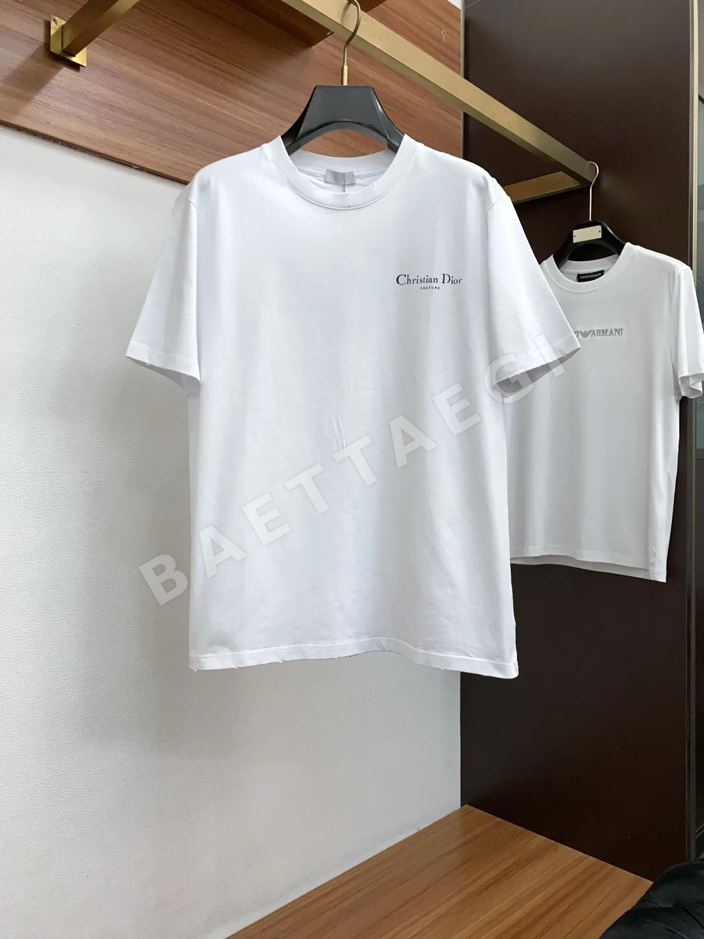 디올 남성 코튼 크루넥 반팔 티셔츠 47288