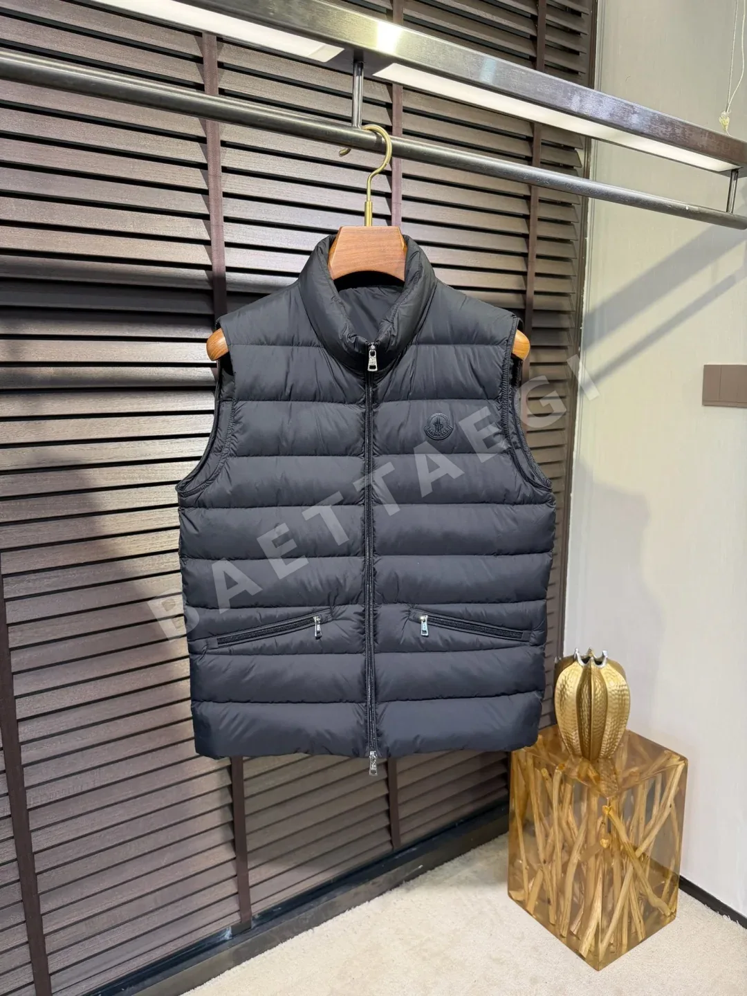 몽클레르 트레옴판 다운 베스트 블랙 조끼 170216
