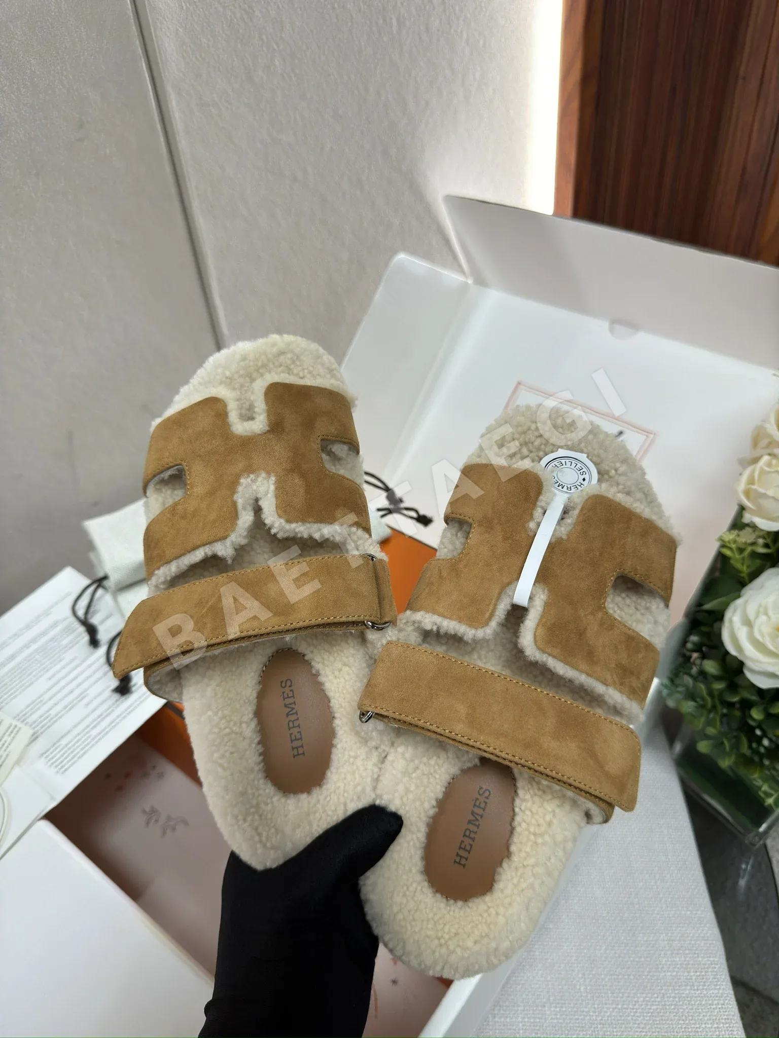 에르메스 시프레 슬리퍼 상세 이미지 8