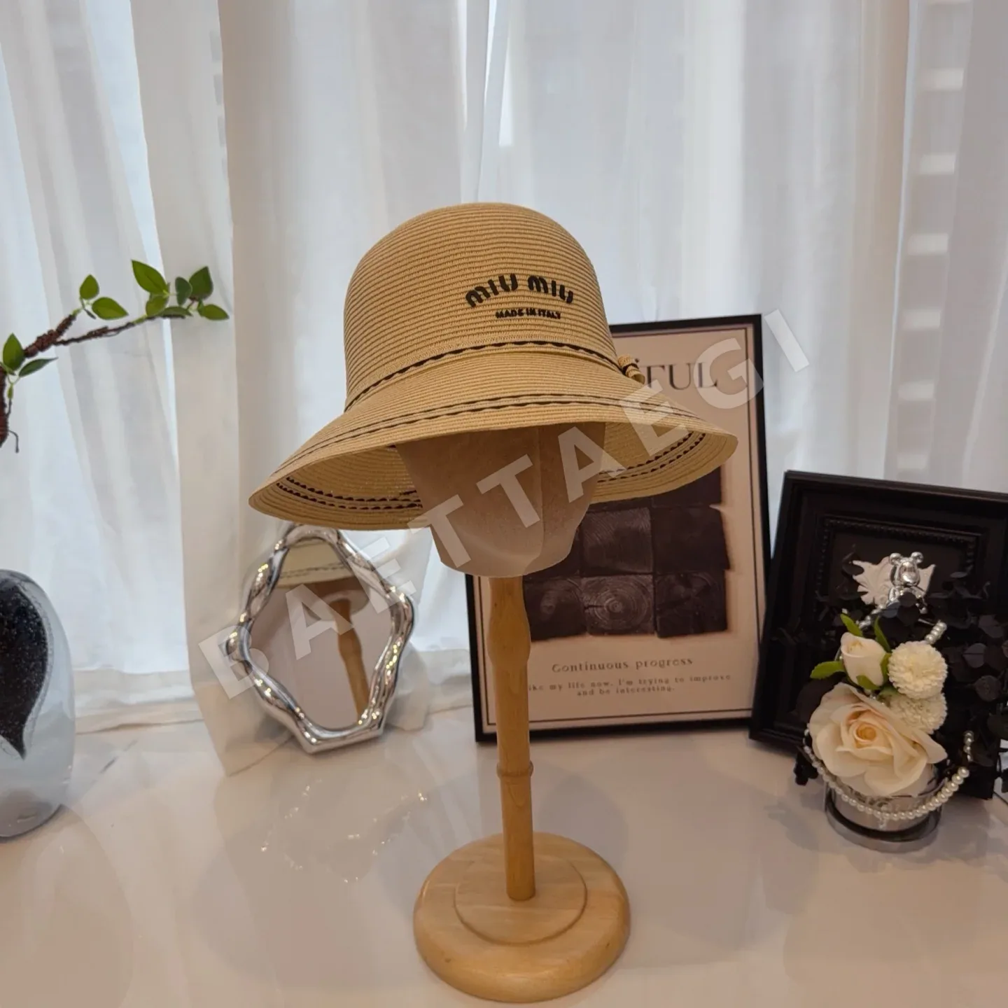 미우미우 모자 81265 Miu Miu Cap 상세 이미지 8