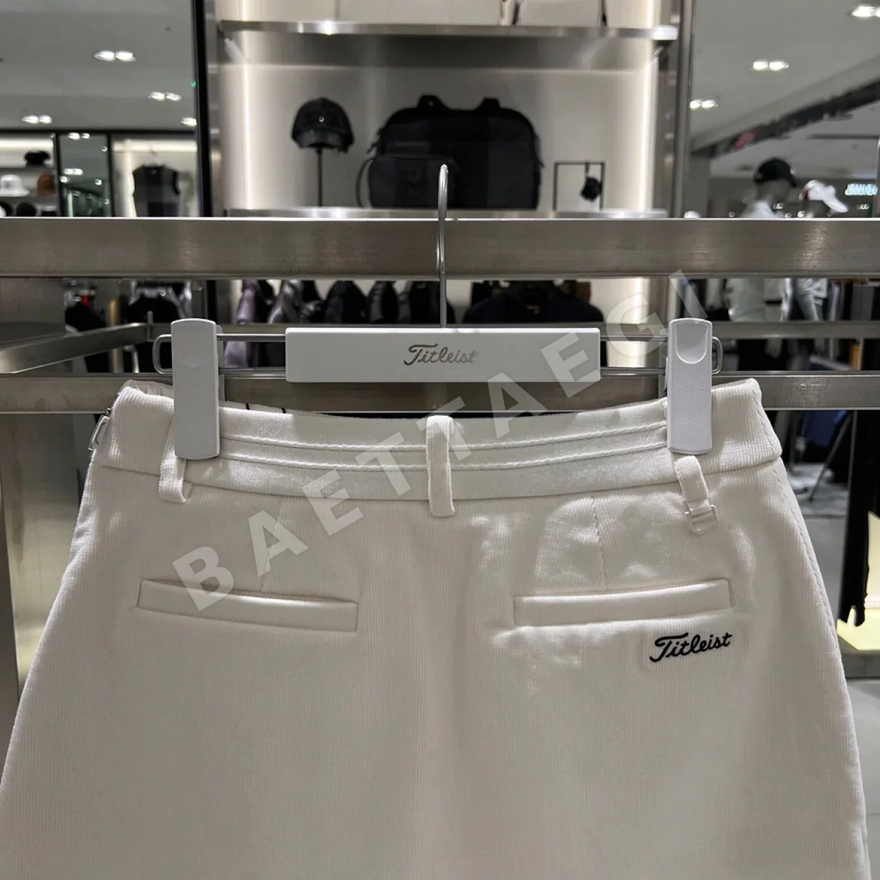 타이틀리스트 여성 신축 미디 스커트 상세 이미지 7