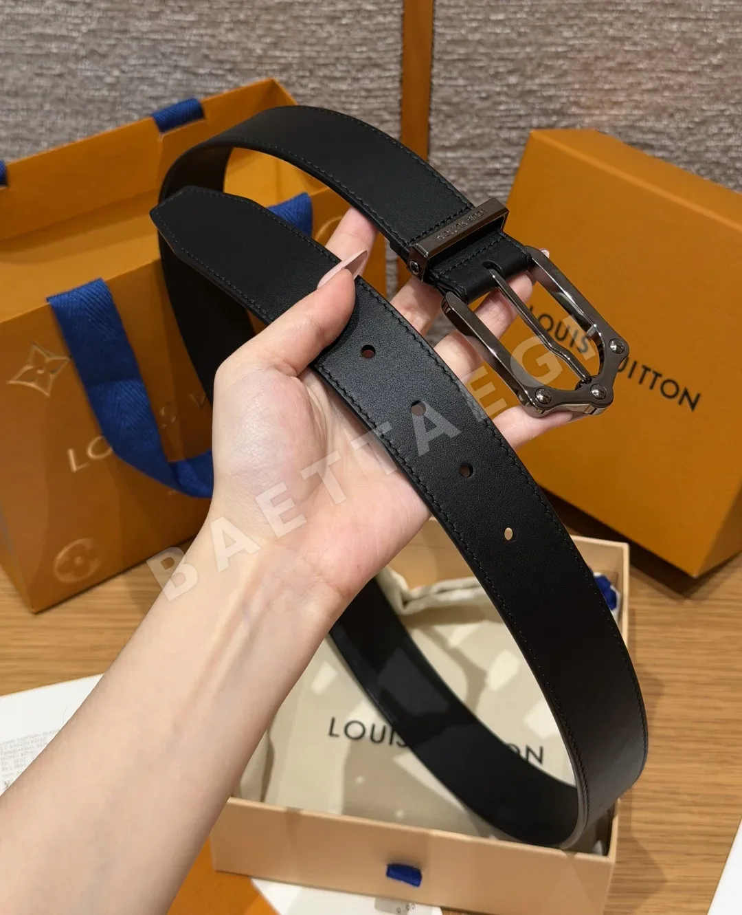 루이비통 프로그 35mm 리버시블 벨트 상세 이미지 9