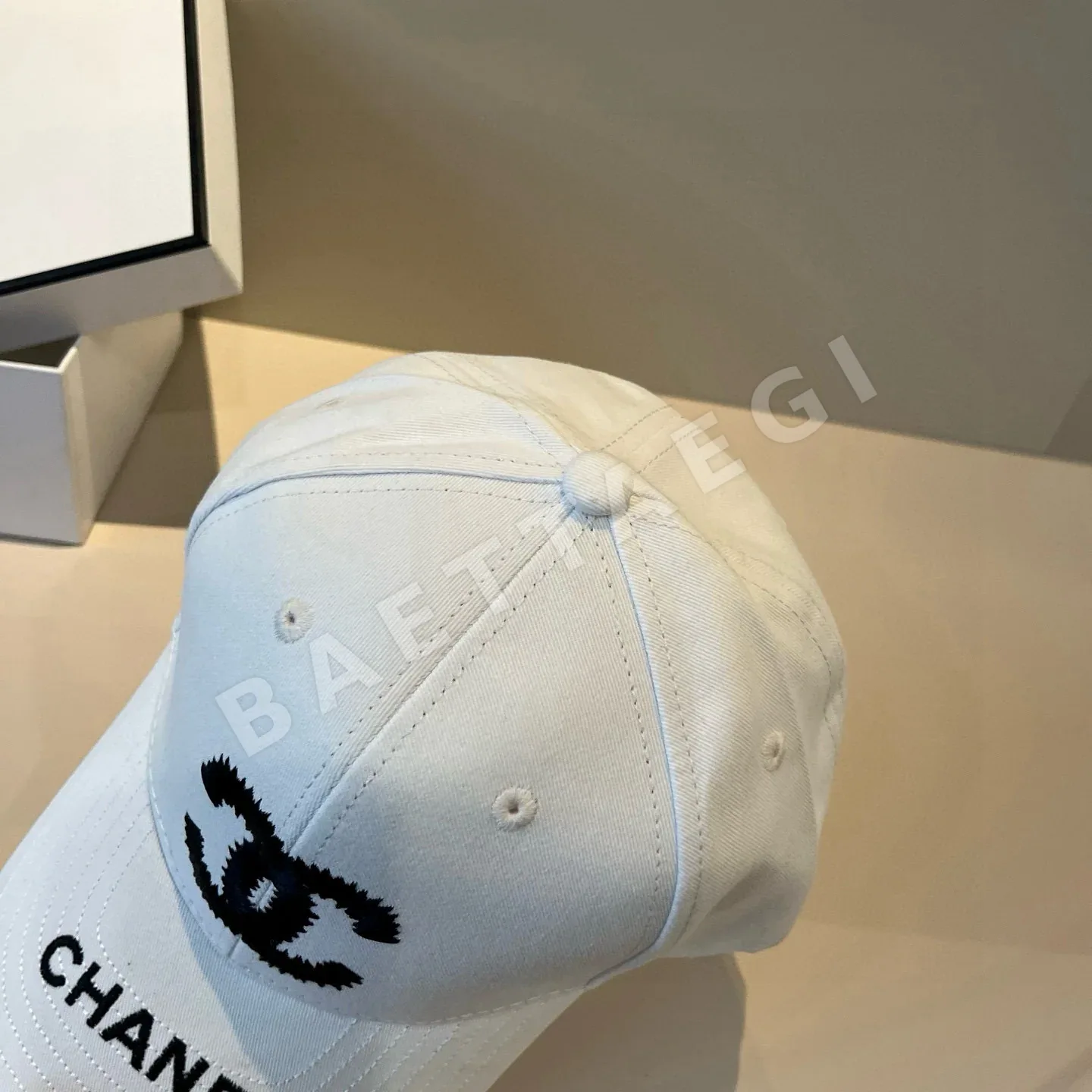 샤넬 클래식 심플 야구모자 상세 이미지 3