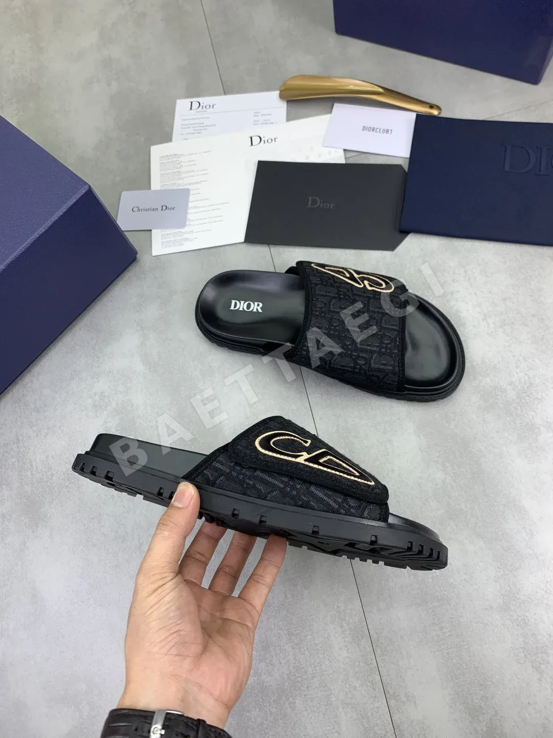 디올 오블리크 자카드 아쿠아 샌들 (Dior Aqua Sandal) 상세 이미지 6