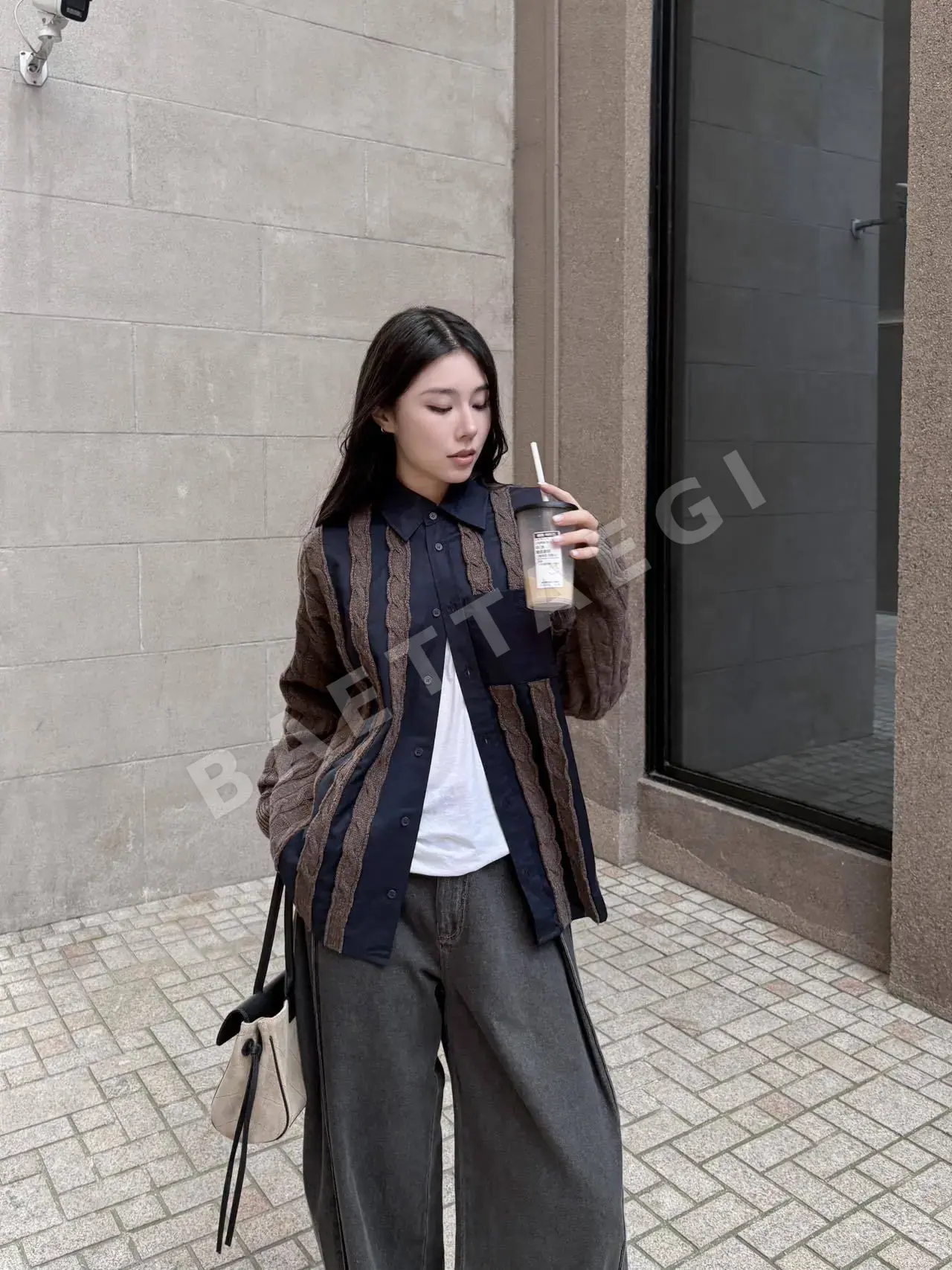 로에베 패치워크 여성 니트 상세 이미지 2