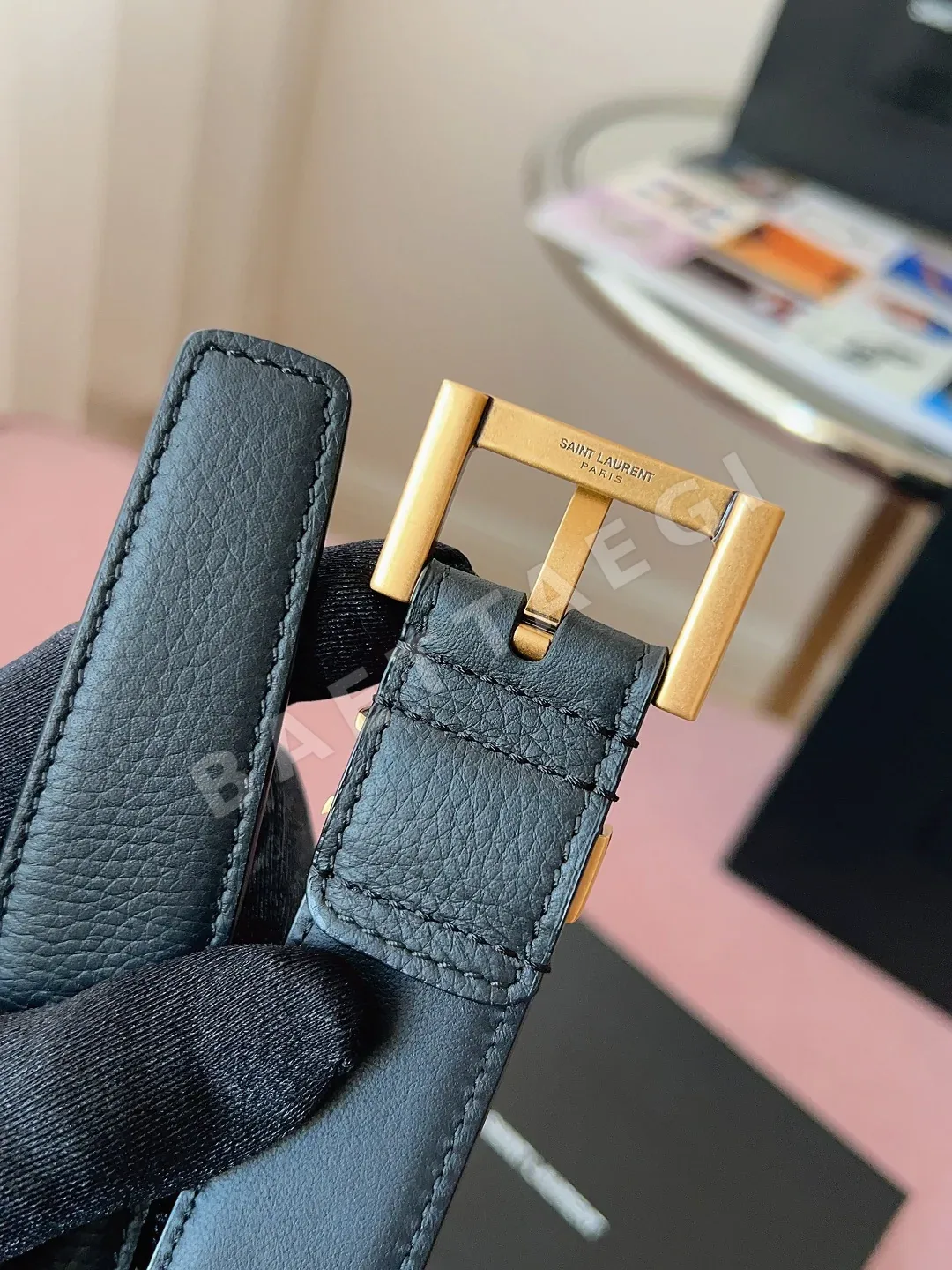 생로랑 가죽 벨트 상세 이미지 8