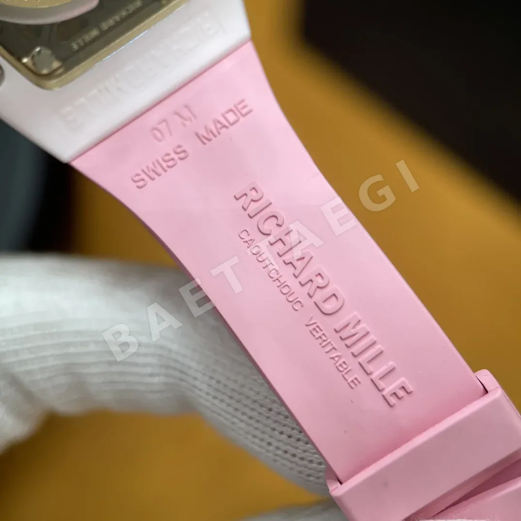 리차드밀 RM07-01 핑크 세라믹 사파이어 티타늄 다이아 남성 시계 레플리카 44971 Richard Mille 상세 이미지 8