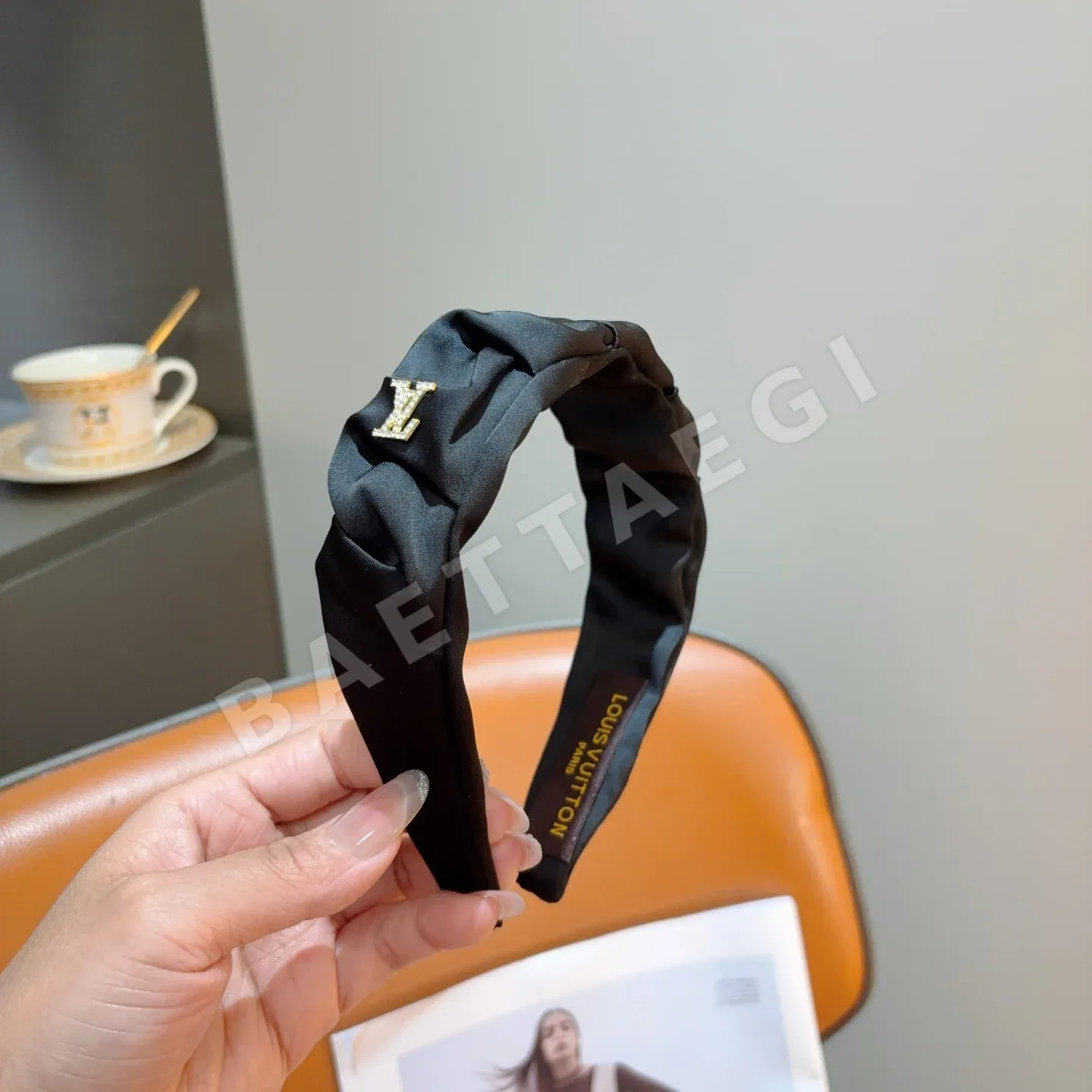 루이비통 플리츠 헤어밴드 상세 이미지 3