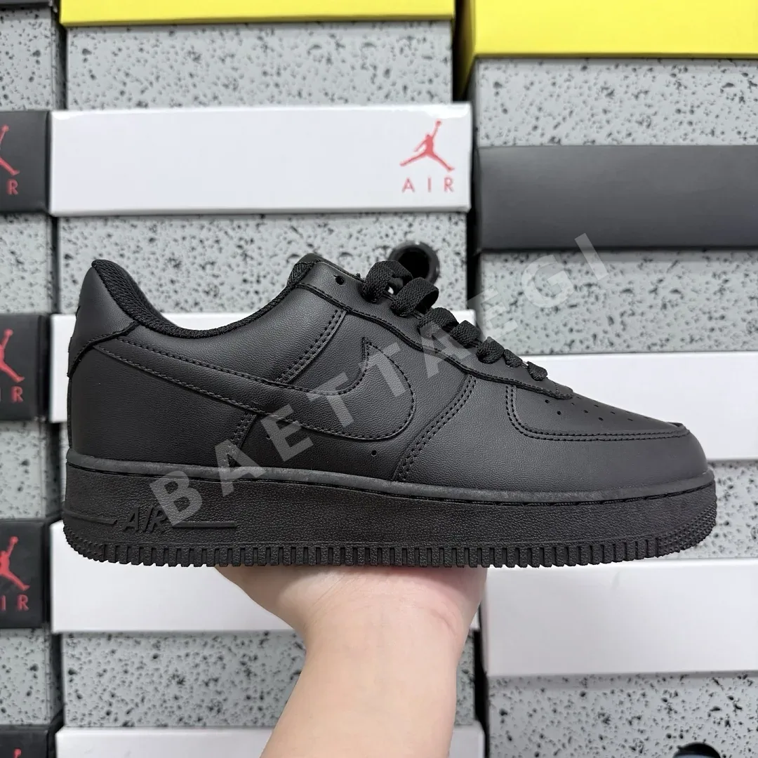 나이키 [WZ] 에어 포스 1 로우 315122-001 201503 Nike Air Force 1 Low '07 Black 상세 이미지 10