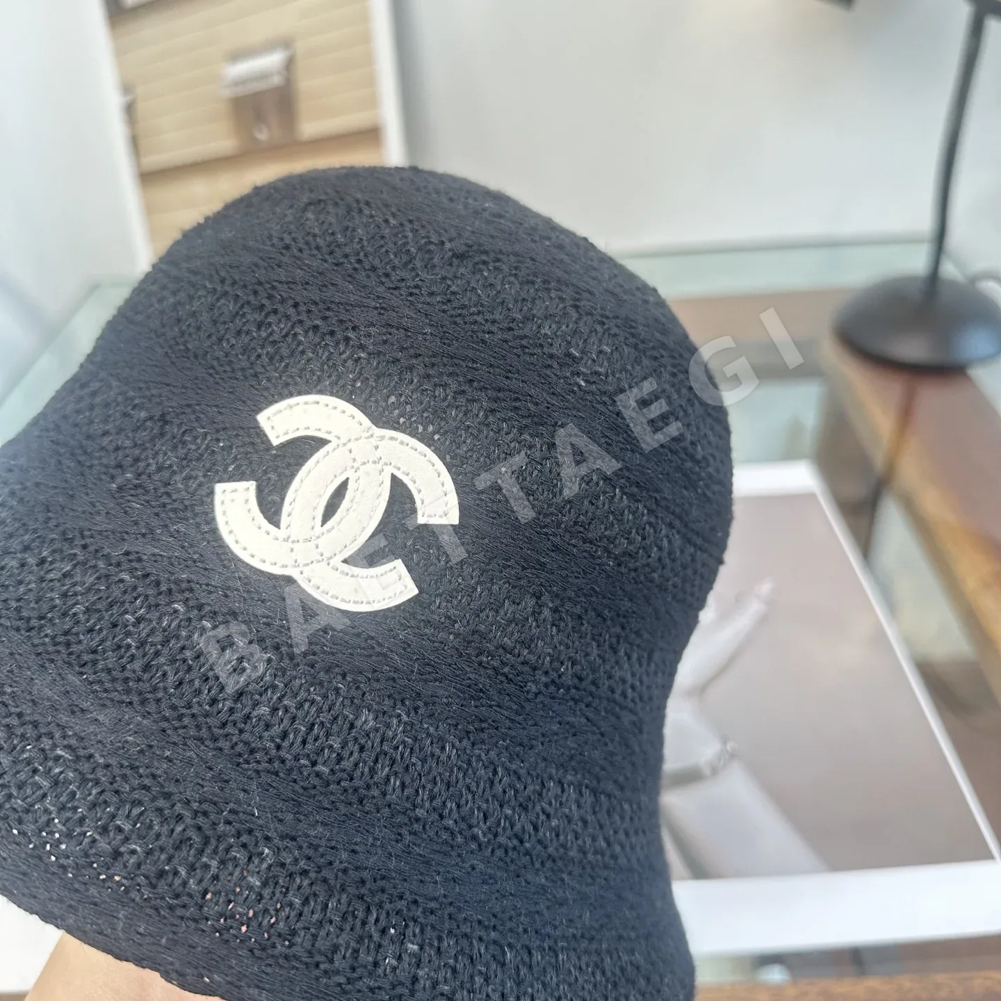 샤넬 심플 버킷햇 모자 상세 이미지 6