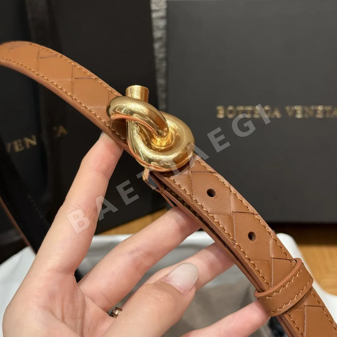 보테가베네타 인트레차토 소가죽 벨트 상세 이미지 6