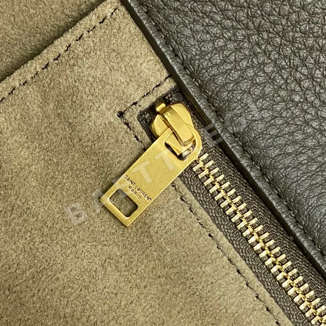 생로랑 YSL Bea 골드 장식 숄더백 상세 이미지 9